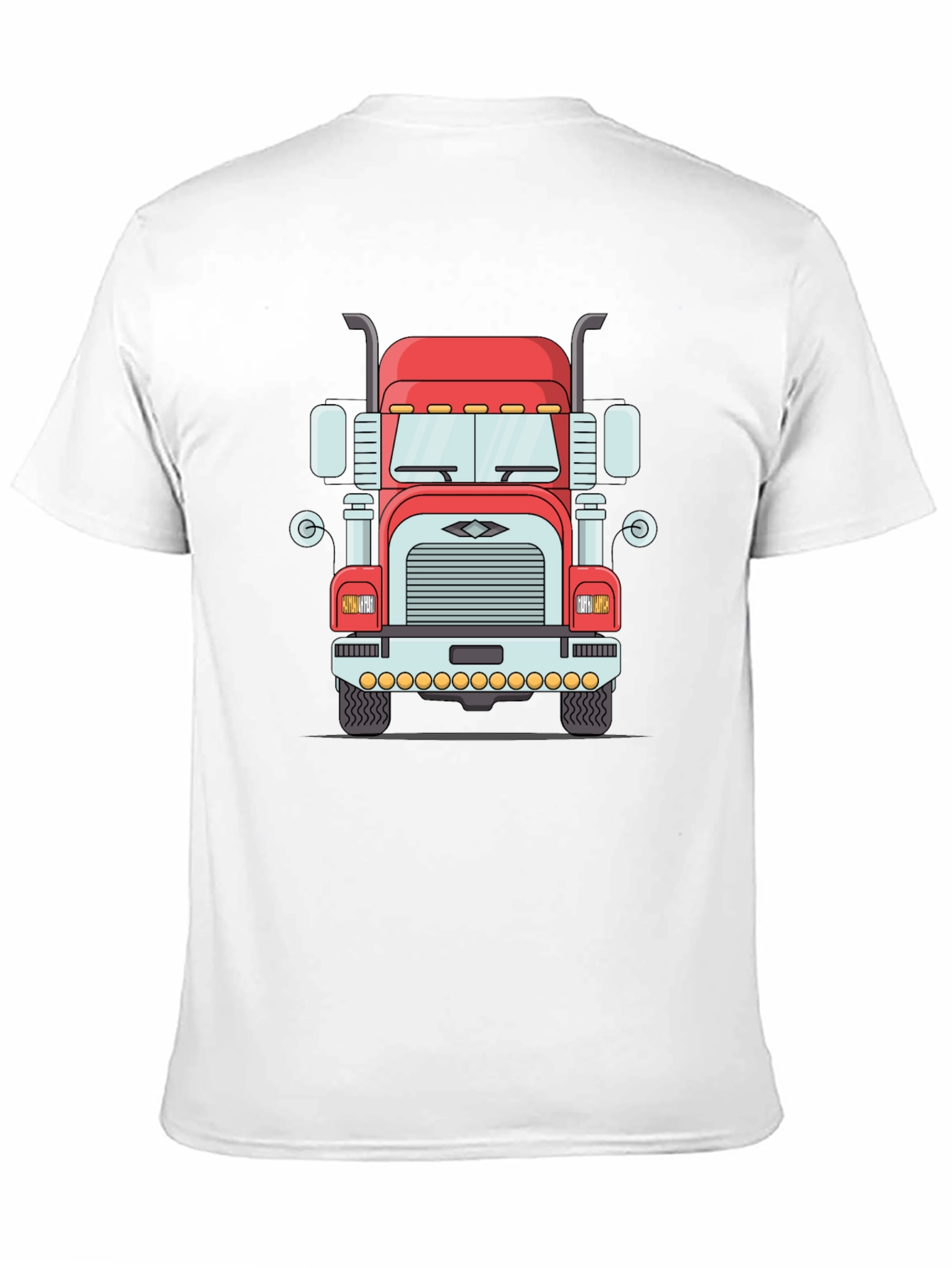 Trucker T-Shirt: Classic Big Rig Design