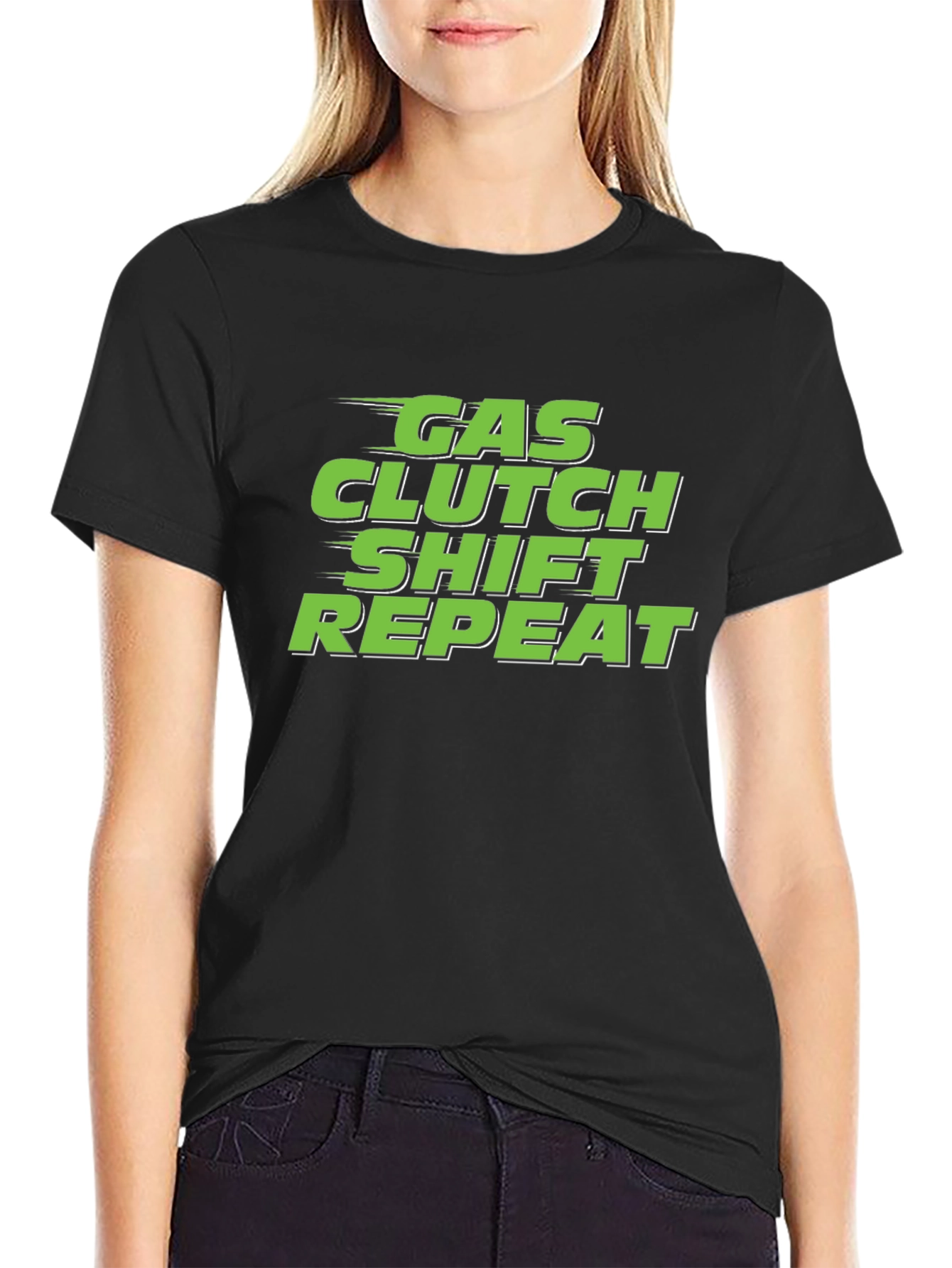 Gas Clutch Shift Repeat T-Shirt