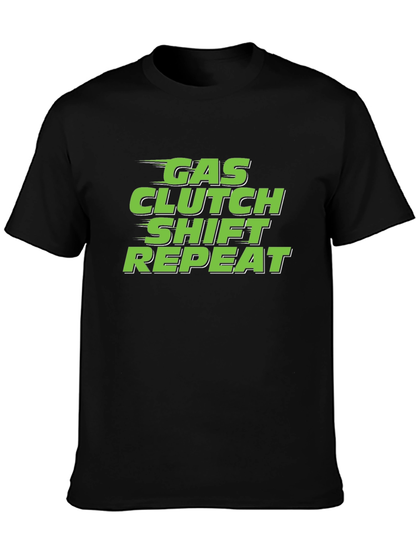 Gas Clutch Shift Repeat T-Shirt