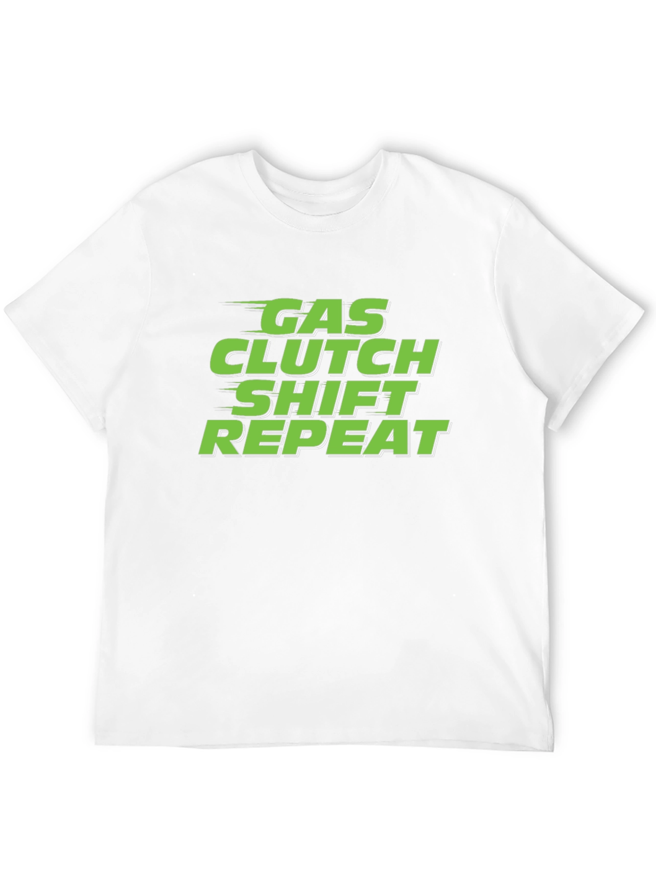 Gas Clutch Shift Repeat T-Shirt