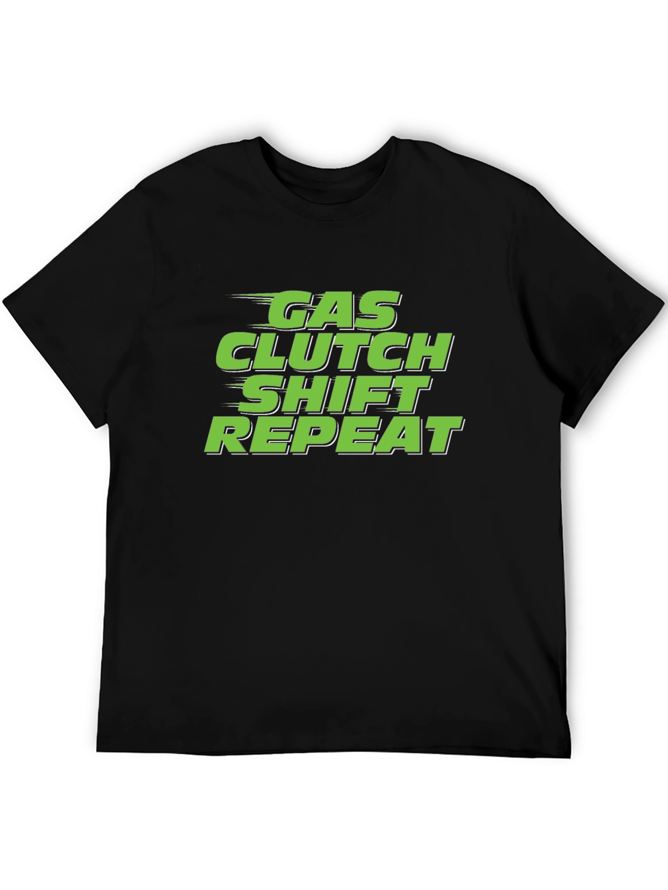 Gas Clutch Shift Repeat T-Shirt