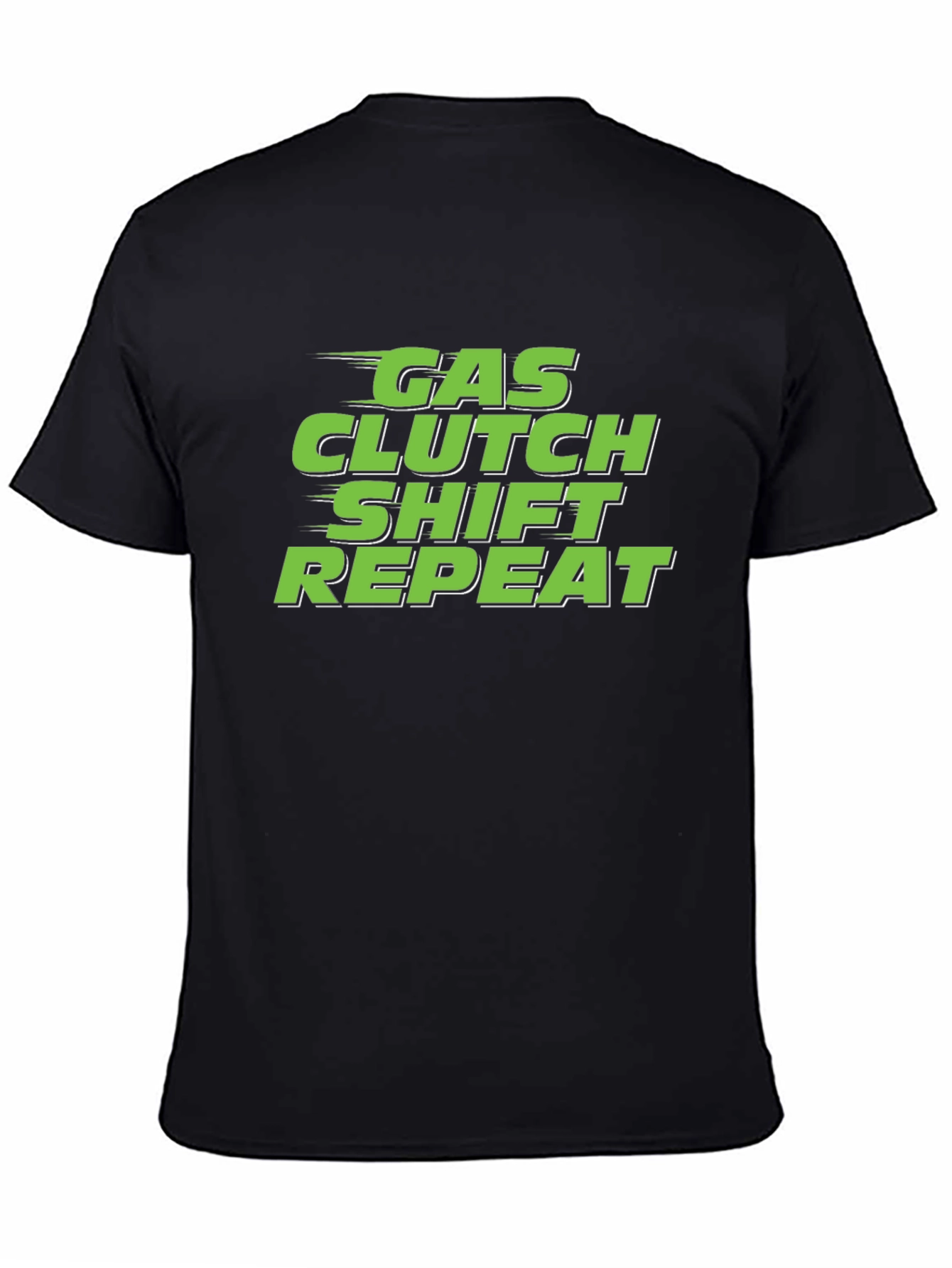 Gas Clutch Shift Repeat T-Shirt