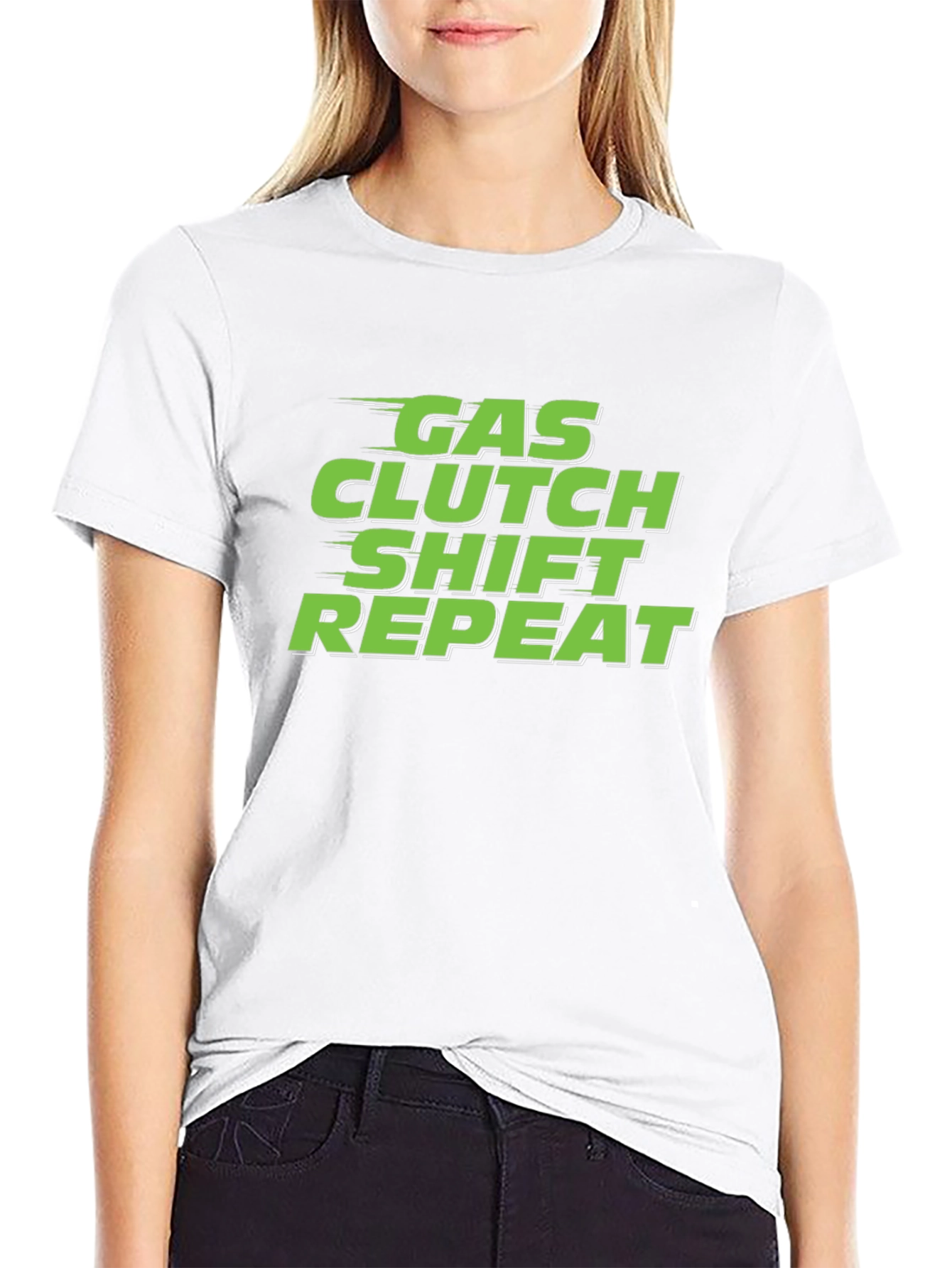 Gas Clutch Shift Repeat T-Shirt