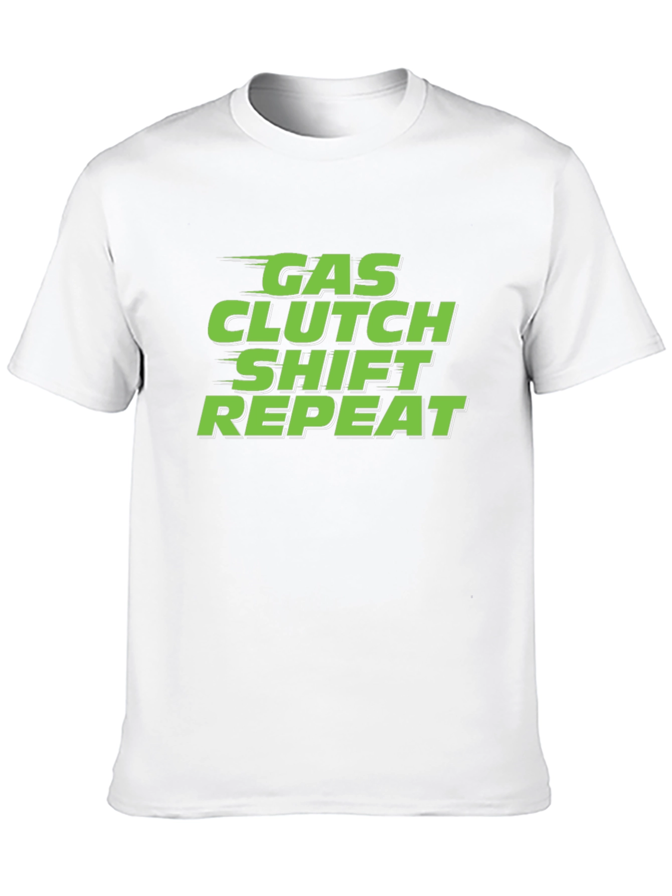 Gas Clutch Shift Repeat T-Shirt