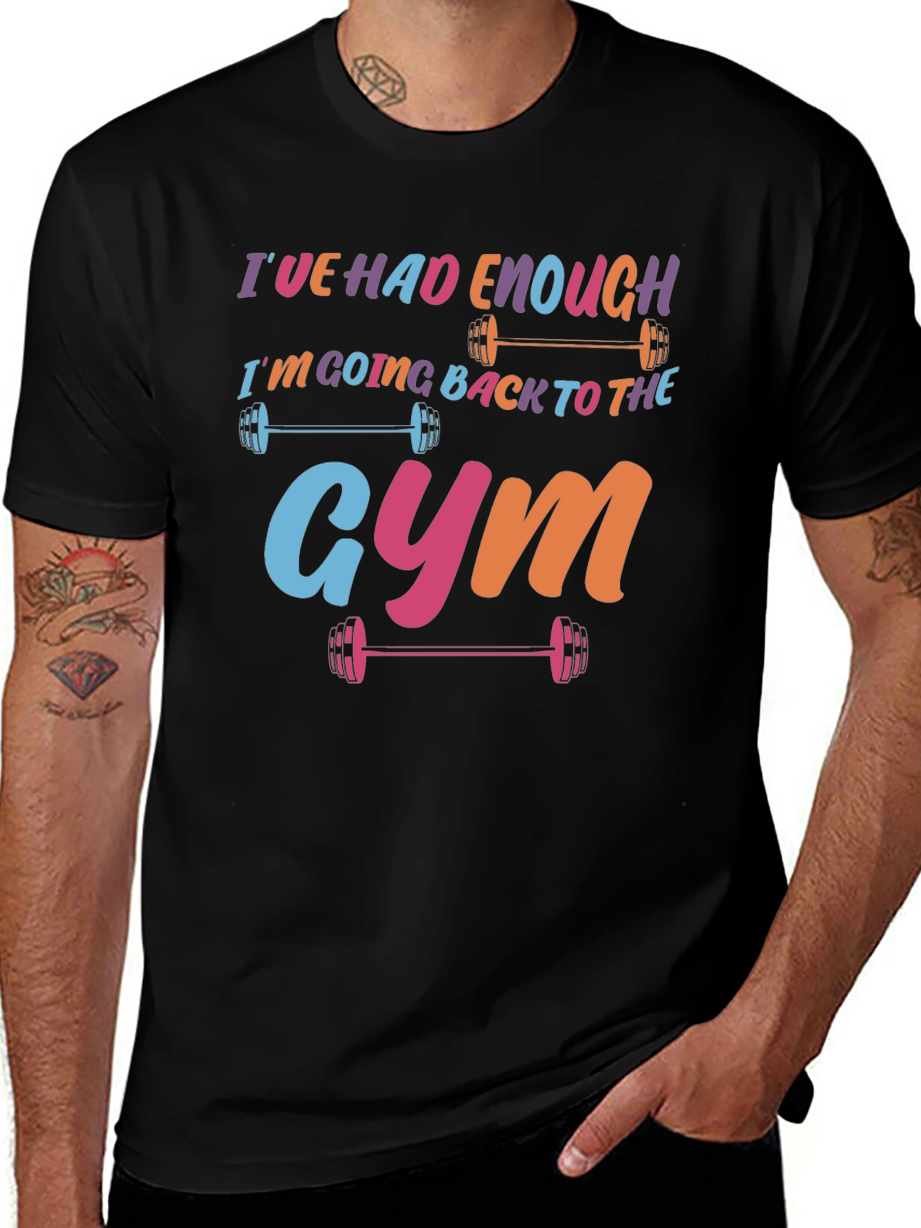 Ive Had Enough Going to the Gym T-Shirt