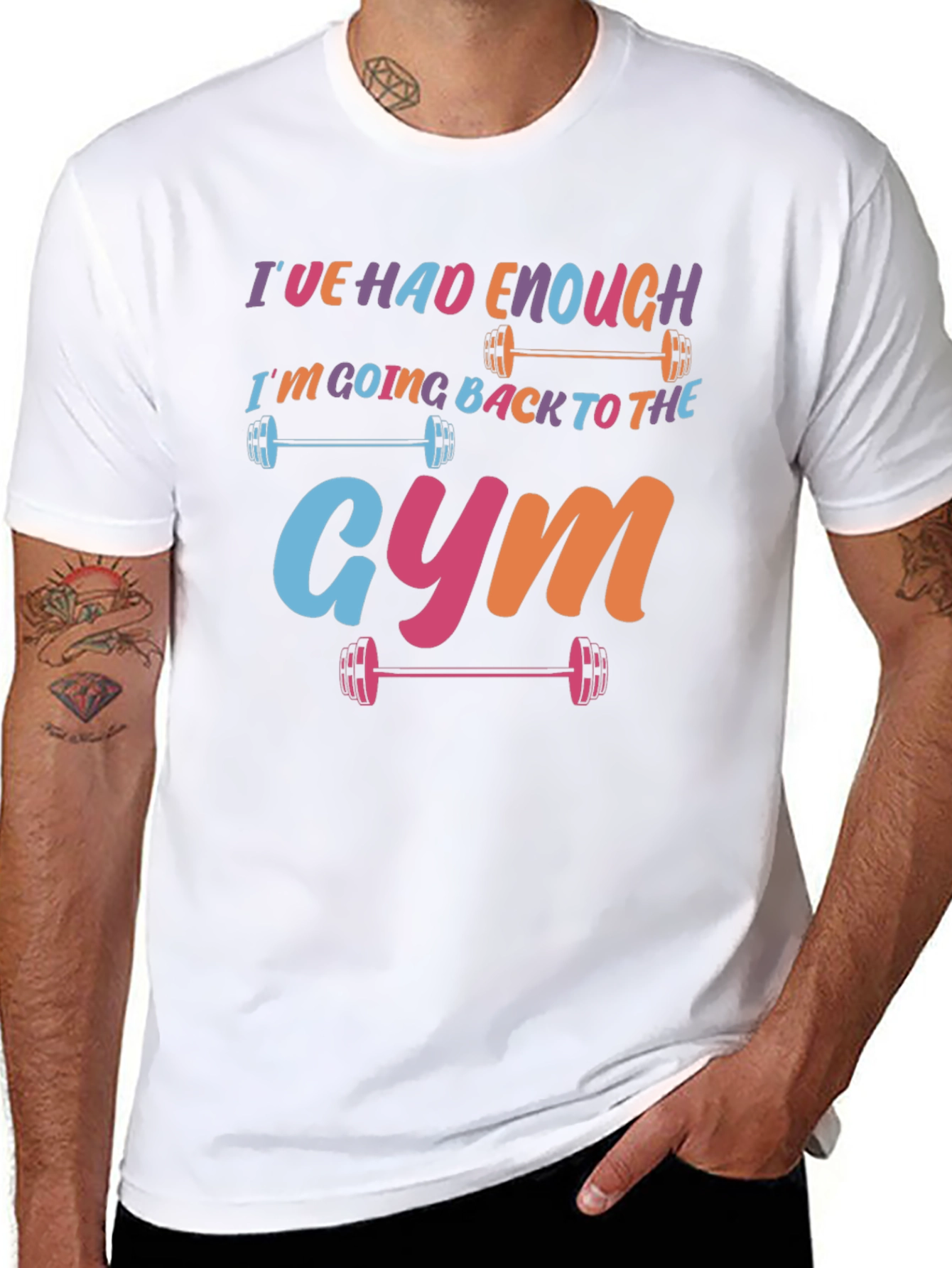 Ive Had Enough Going to the Gym T-Shirt