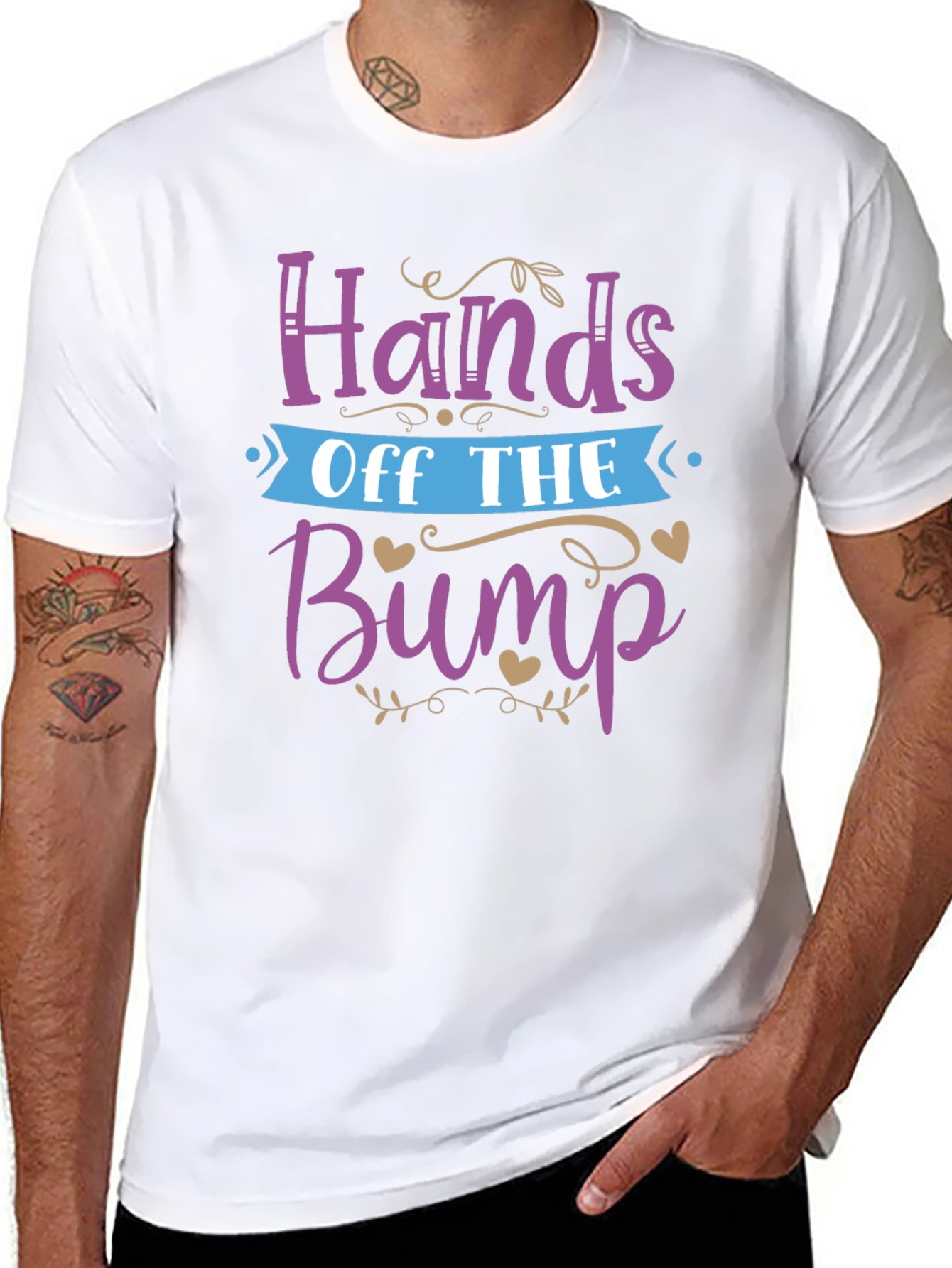 Hands Off The Bump Maternity T-Shirt