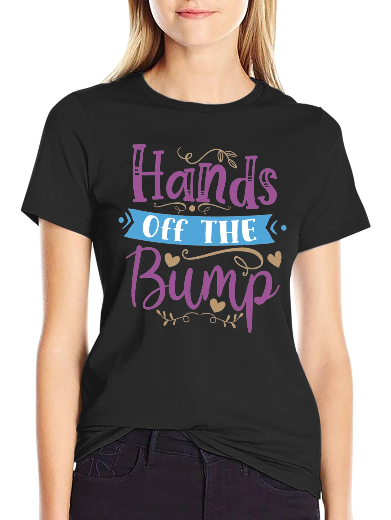 Hands Off The Bump Maternity T-Shirt