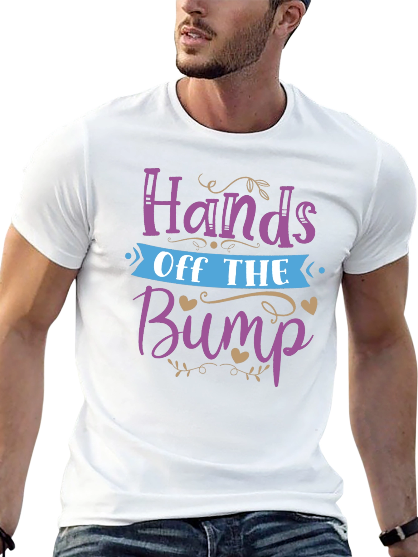 Hands Off The Bump Maternity T-Shirt
