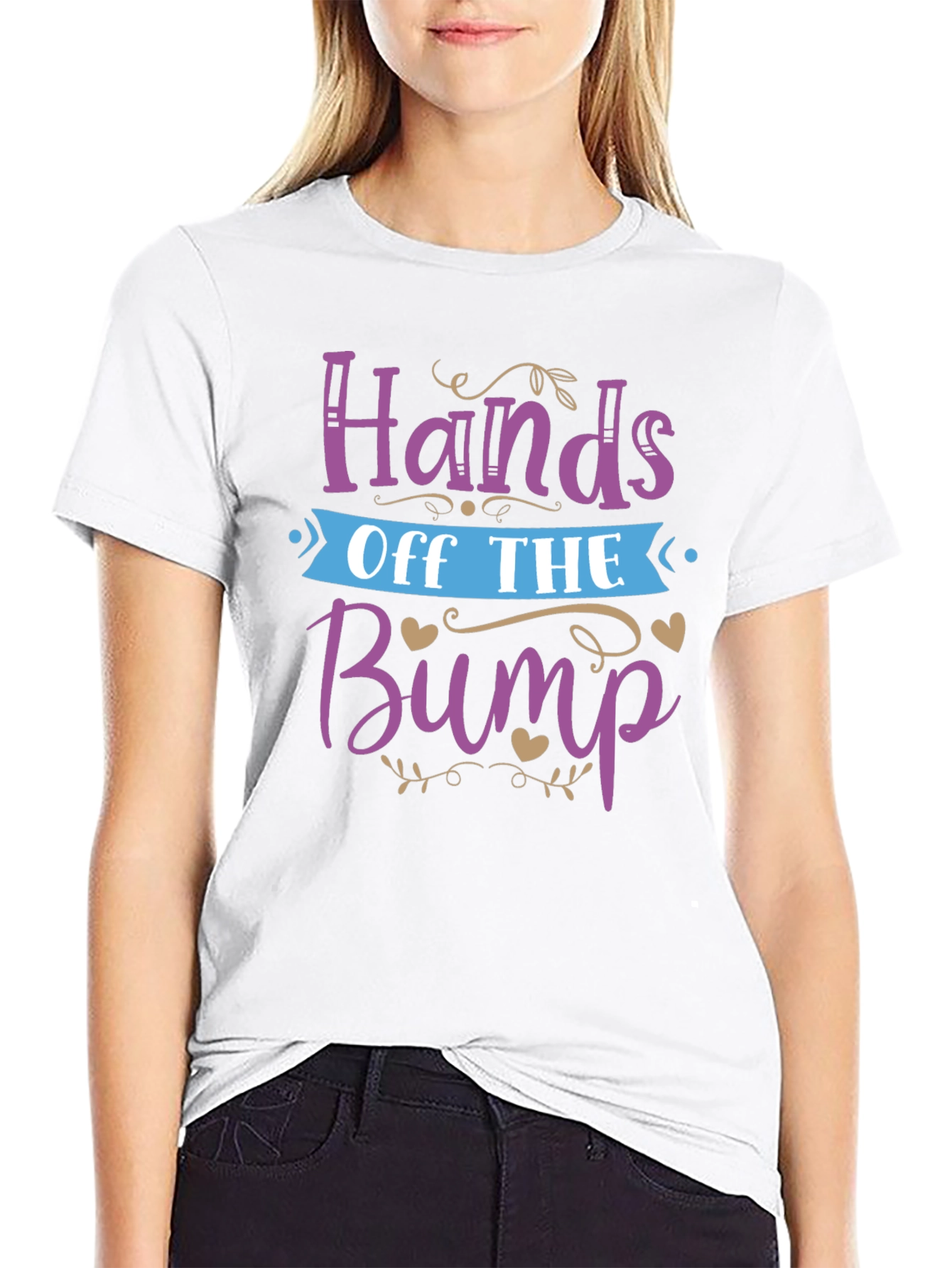 Hands Off The Bump Maternity T-Shirt