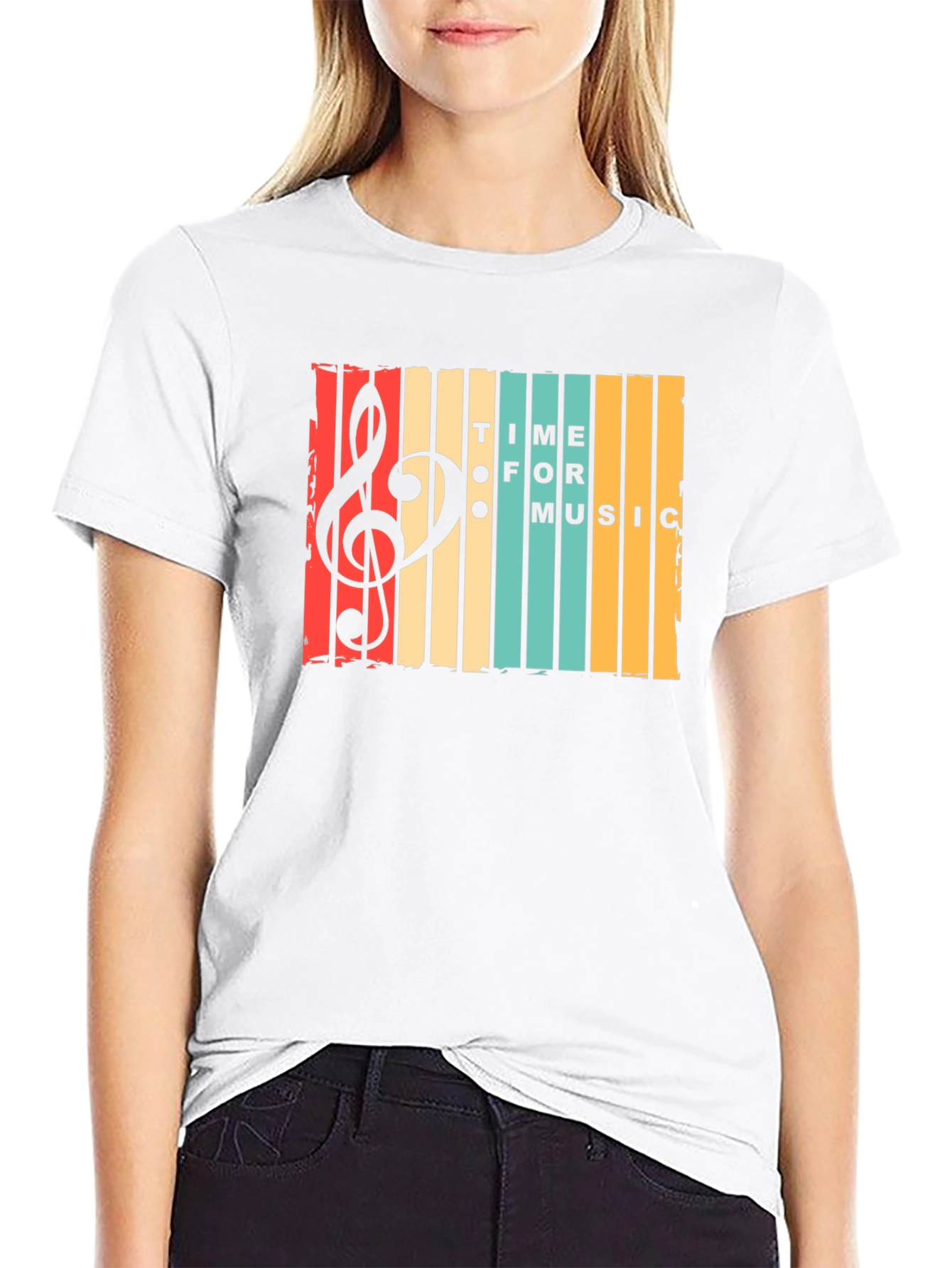 Time for Music Graphic T-Shirt