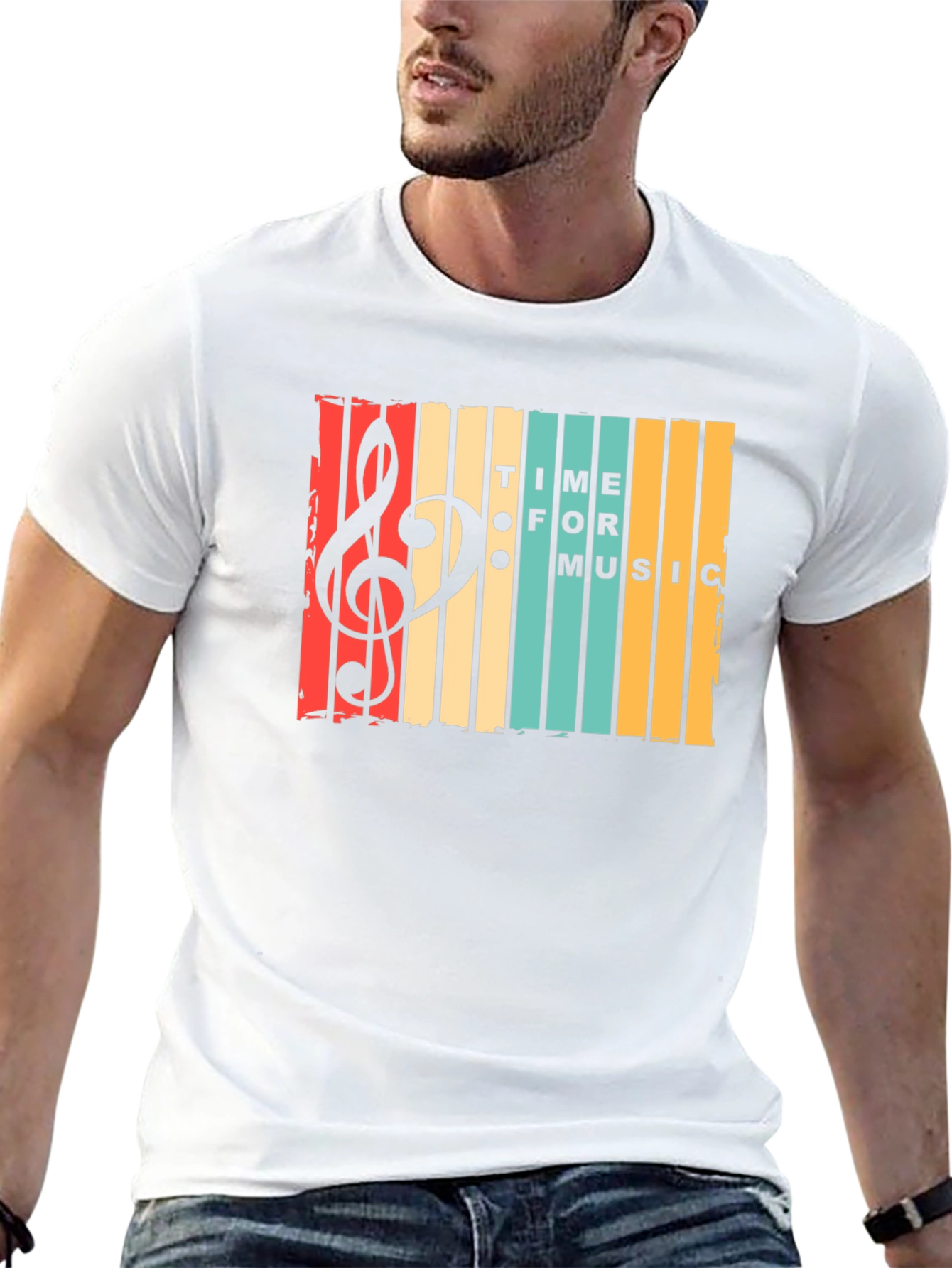 Time for Music Graphic T-Shirt
