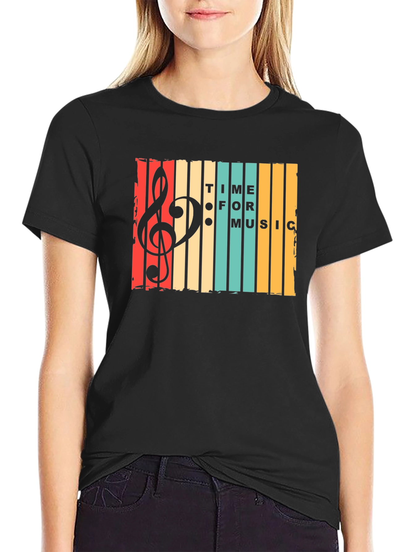 Time for Music Graphic T-Shirt