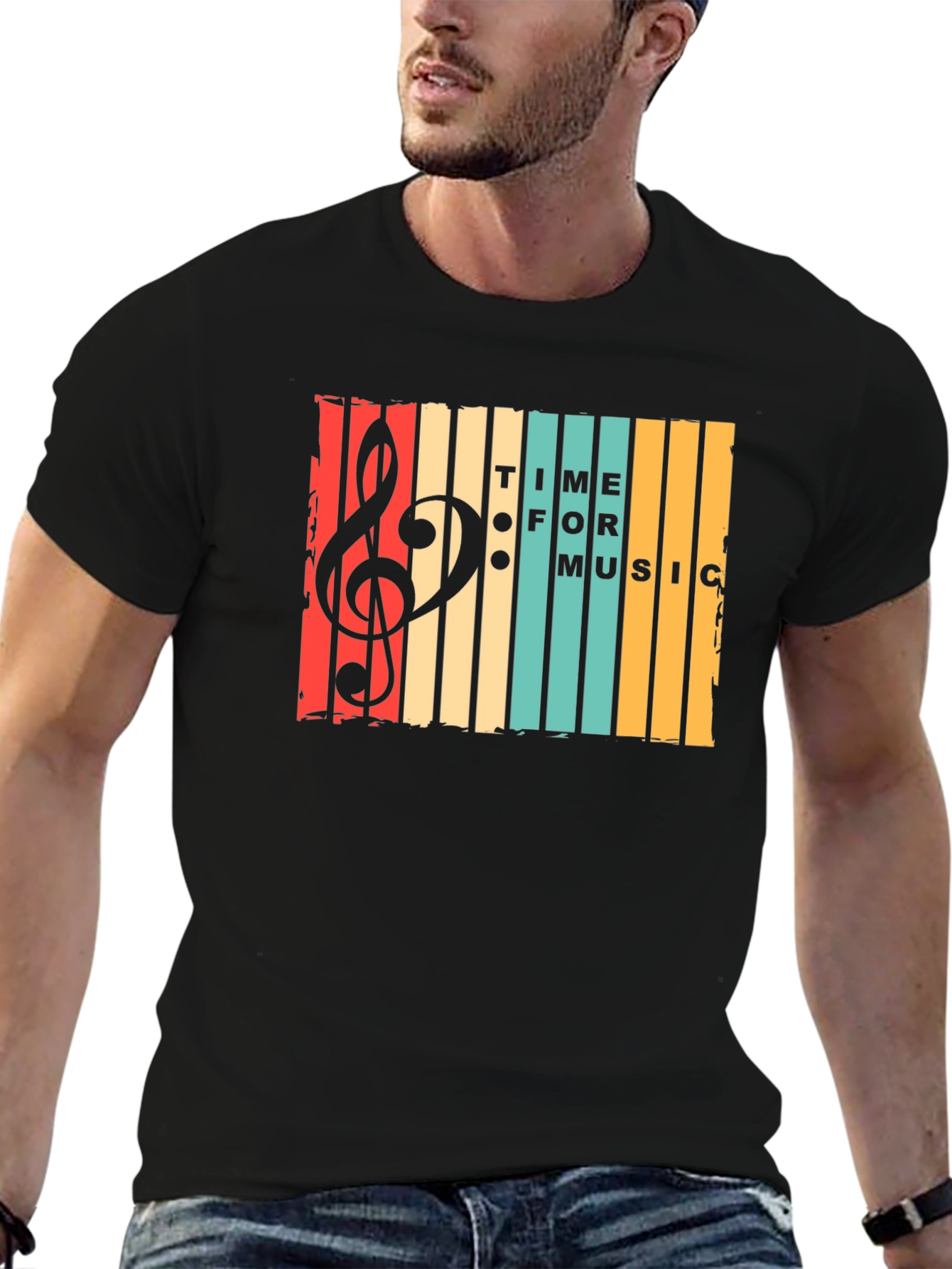 Time for Music Graphic T-Shirt