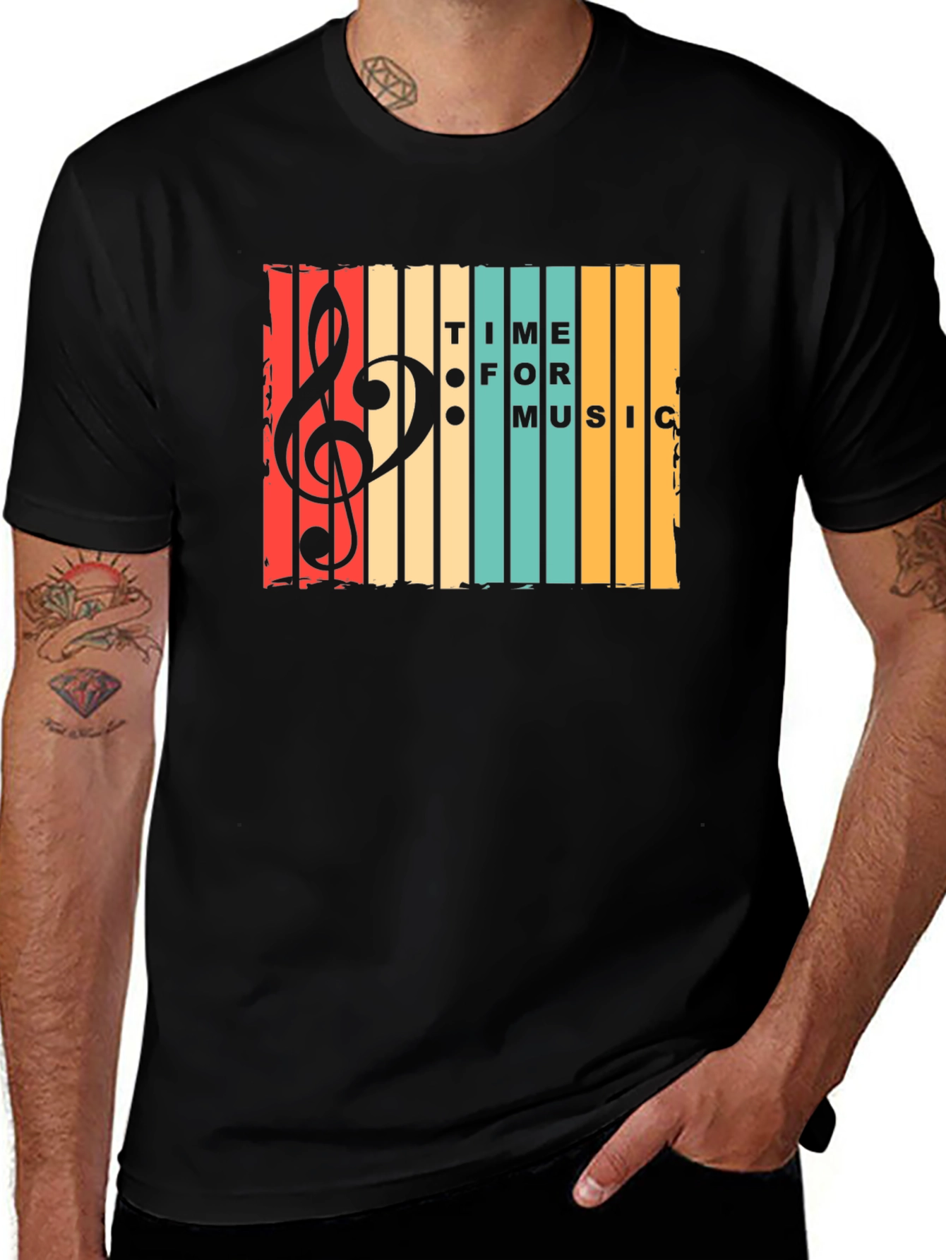 Time for Music Graphic T-Shirt