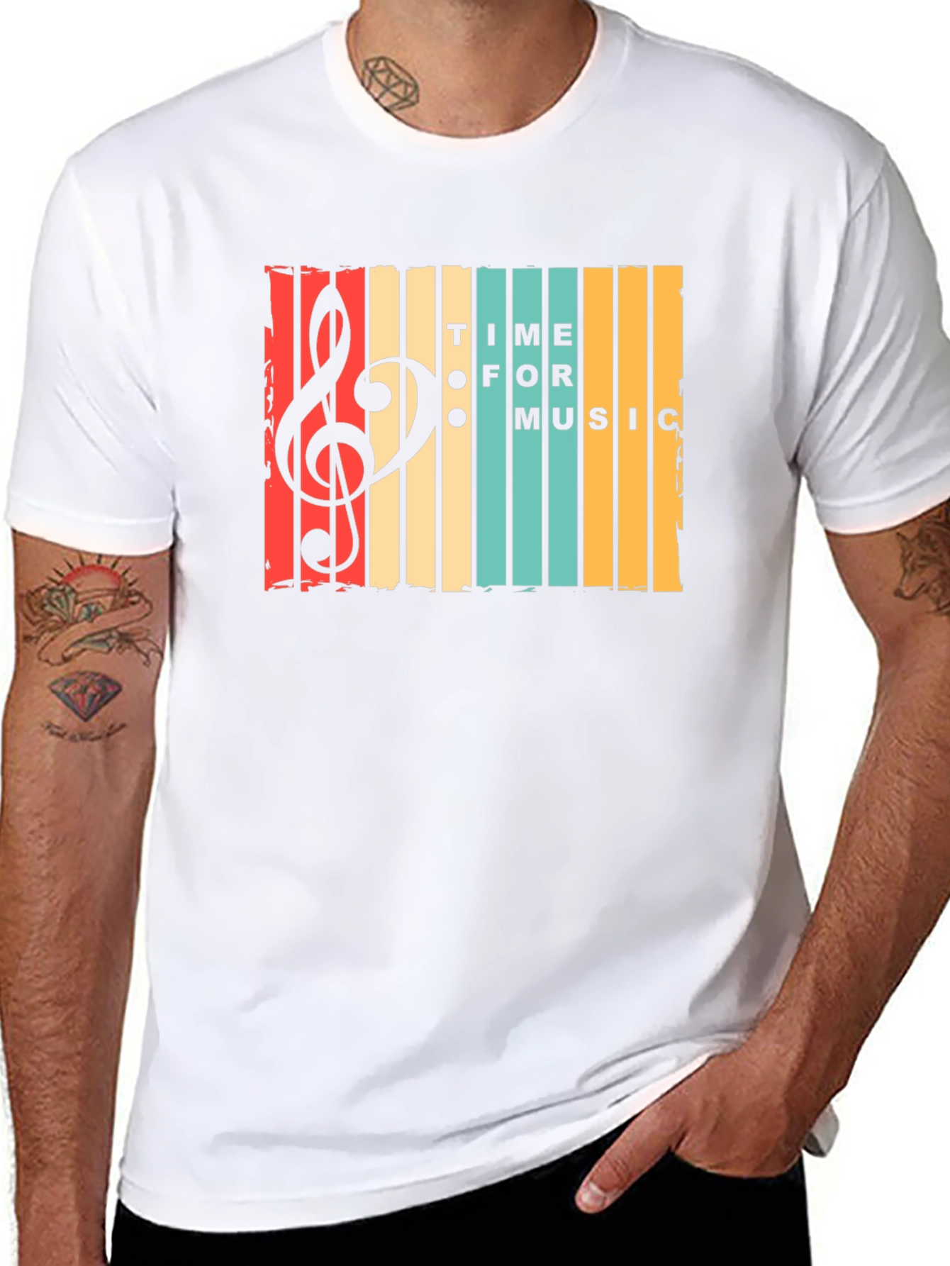 Time for Music Graphic T-Shirt