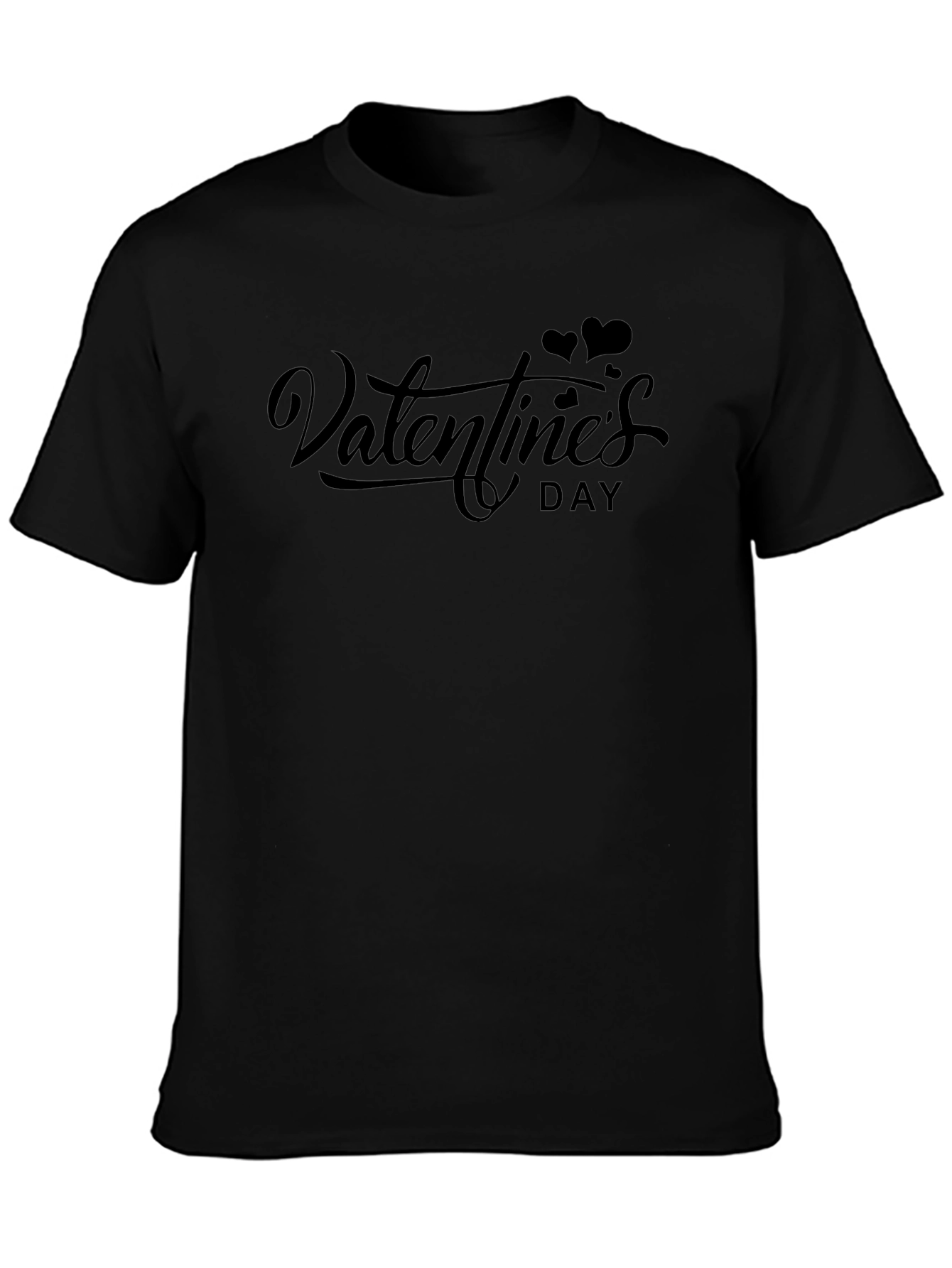 Valentines Day Black T-Shirt