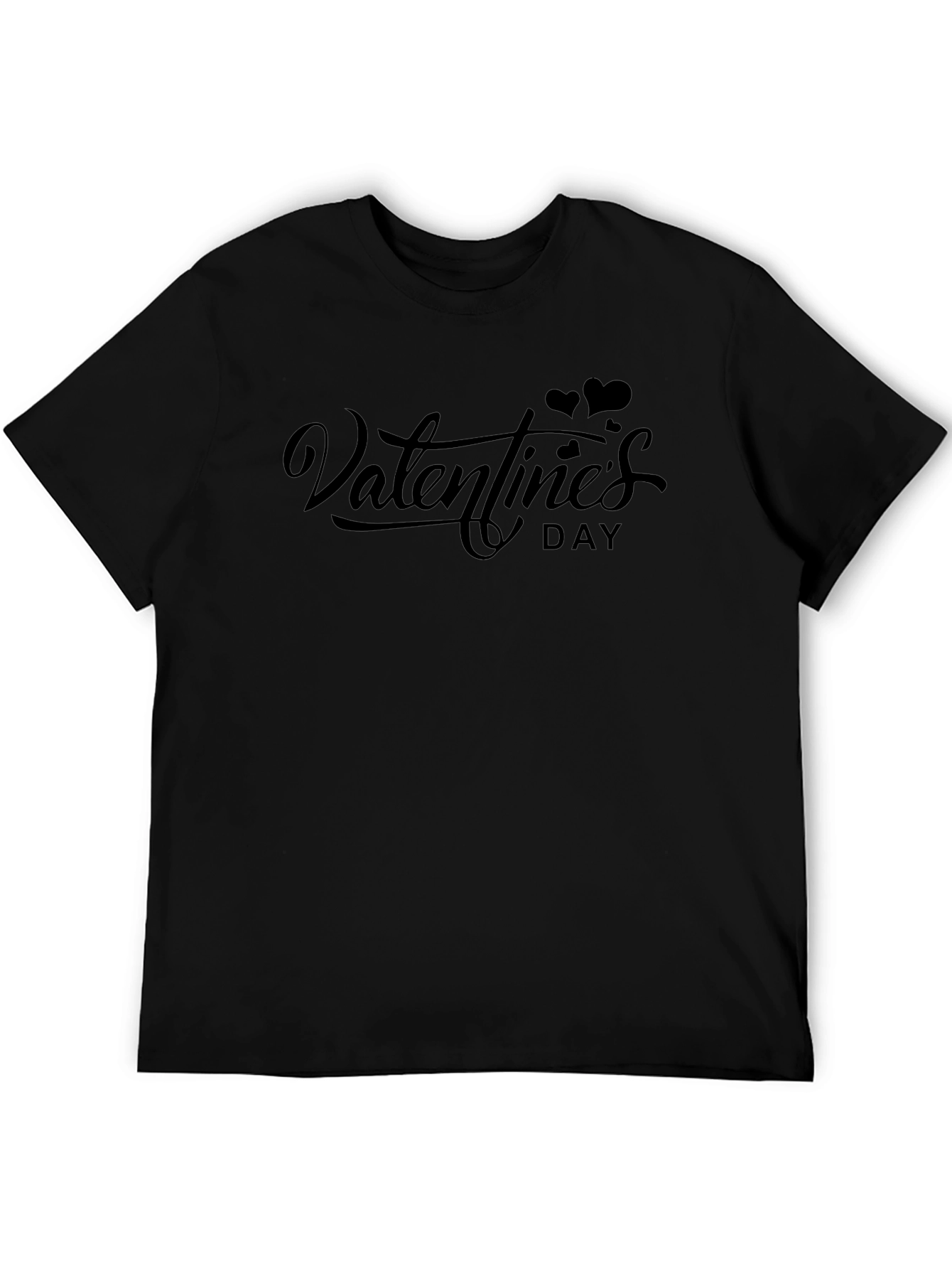 Valentines Day Black T-Shirt