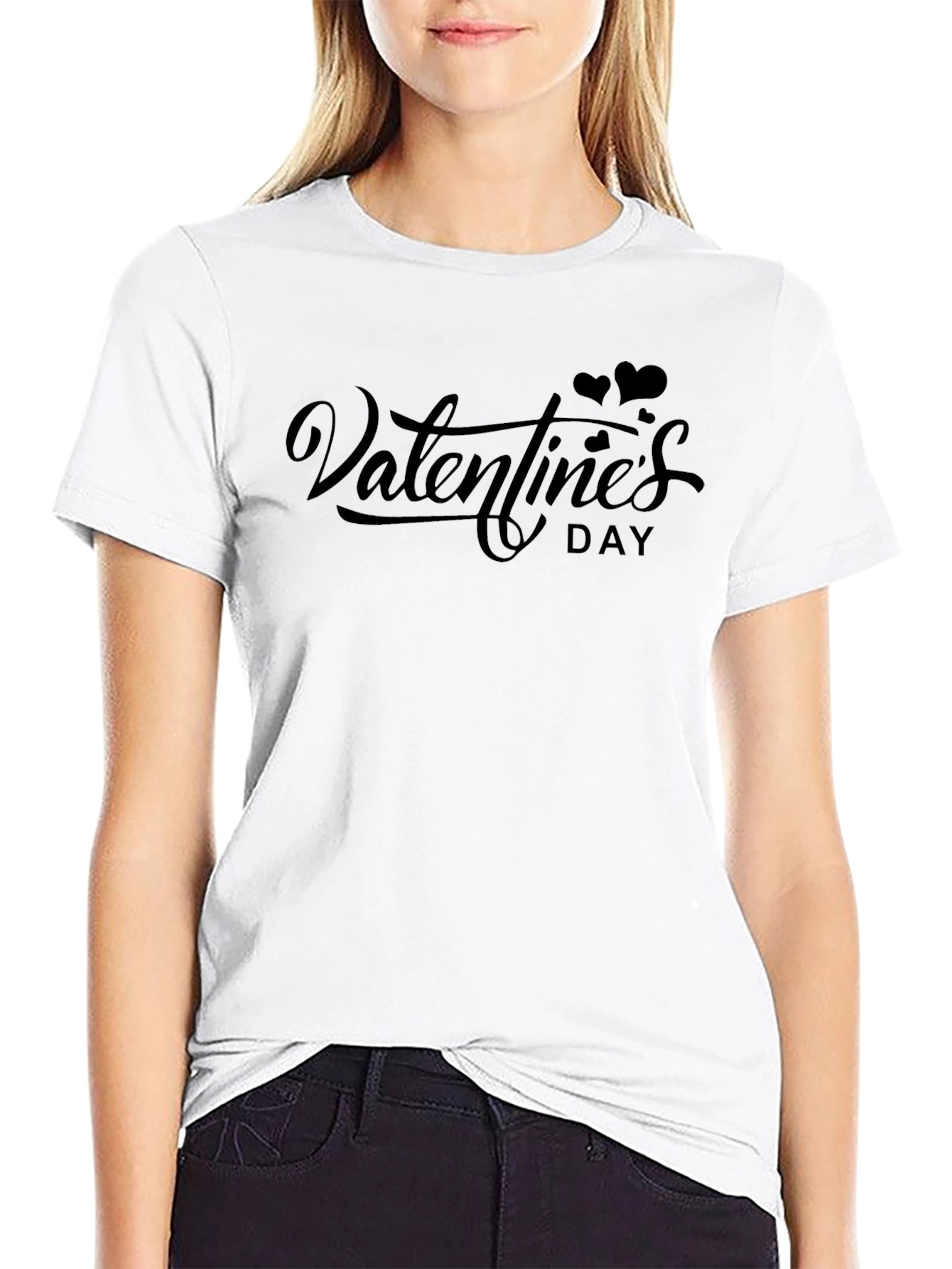 Valentines Day Black T-Shirt
