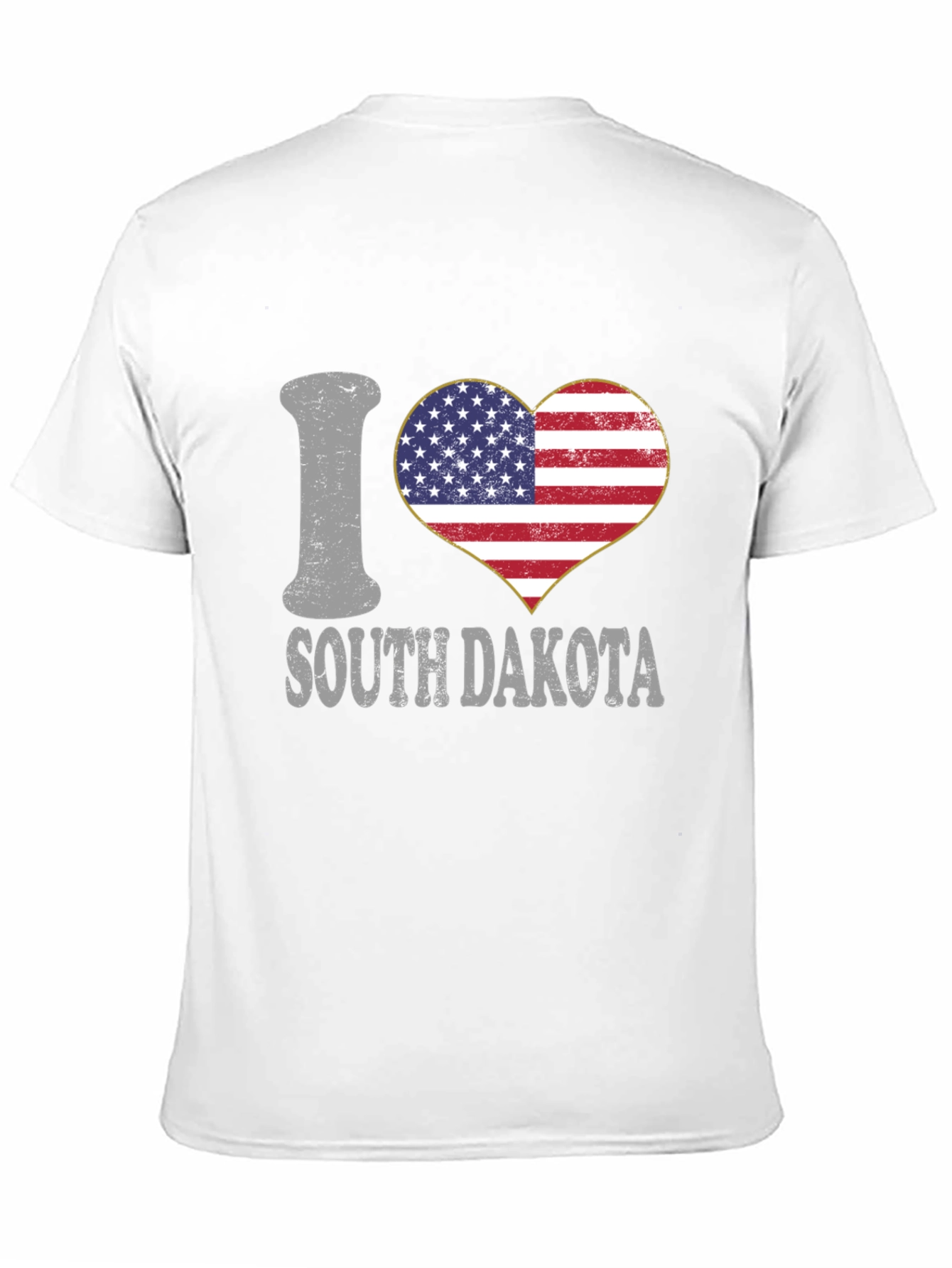 I Love South Dakota Patriotic T-Shirt