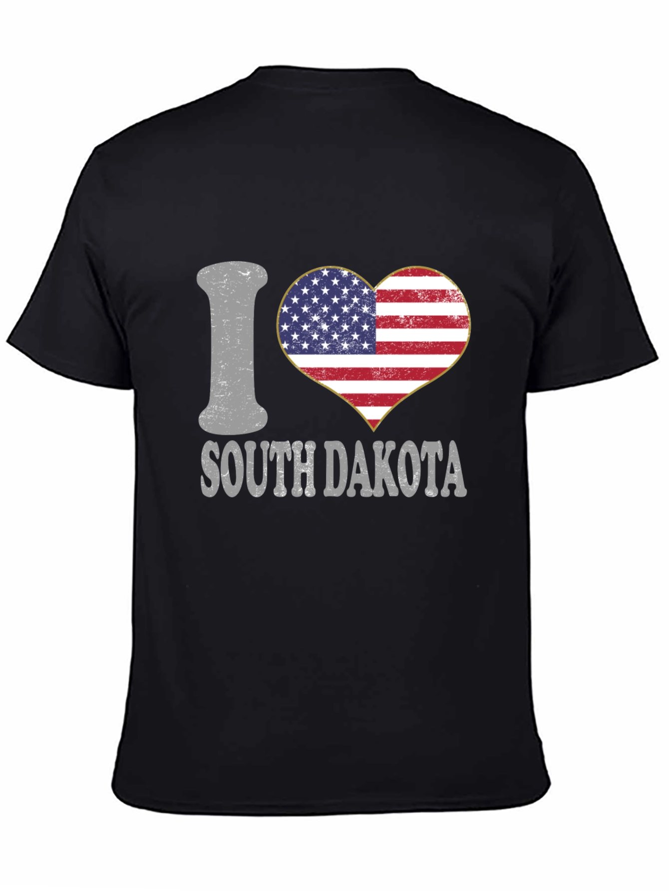 I Love South Dakota Patriotic T-Shirt