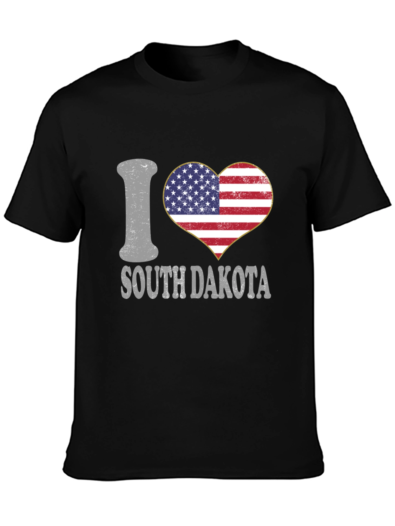 I Love South Dakota Patriotic T-Shirt