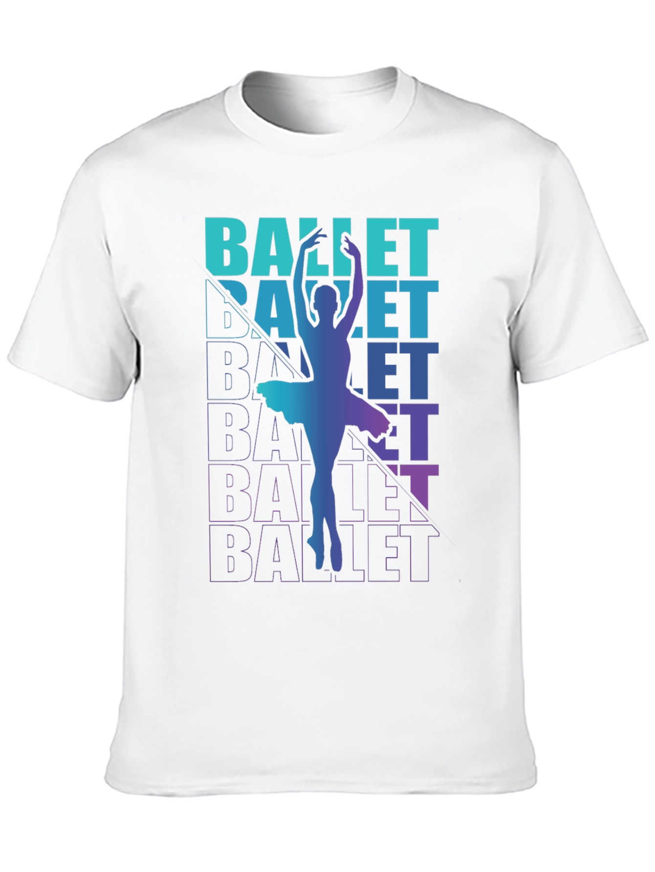 Ballet Dancer Graphic Tee - Black T-Shirt