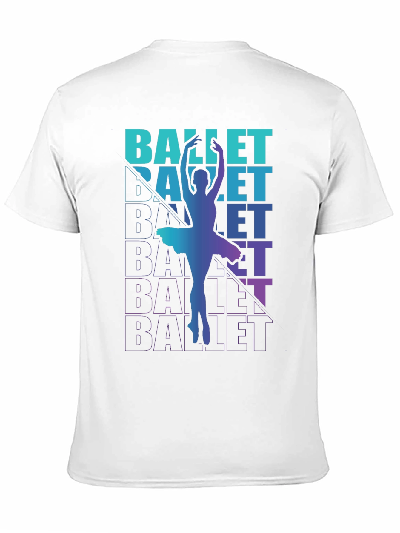 Ballet Dancer Graphic Tee - Black T-Shirt