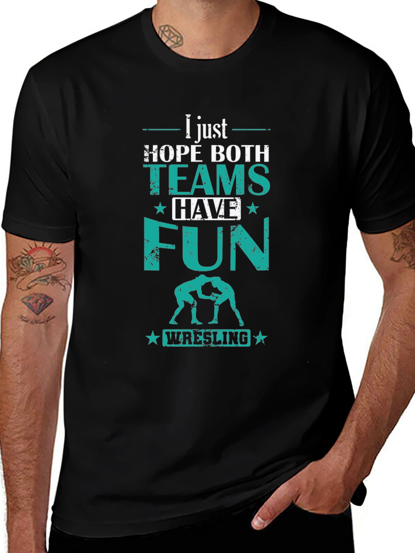 Wrestling Teams Fun T-Shirt