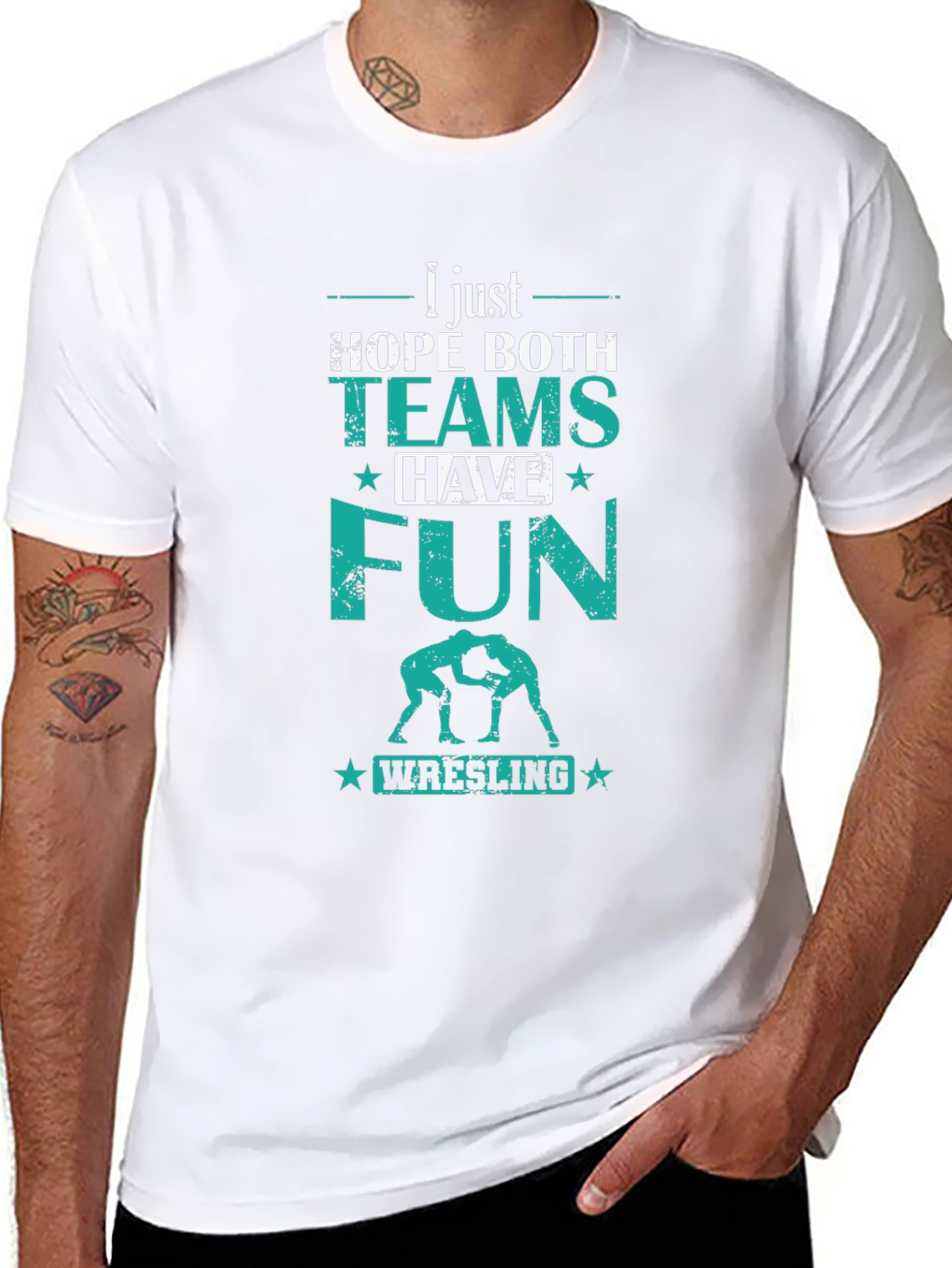 Wrestling Teams Fun T-Shirt