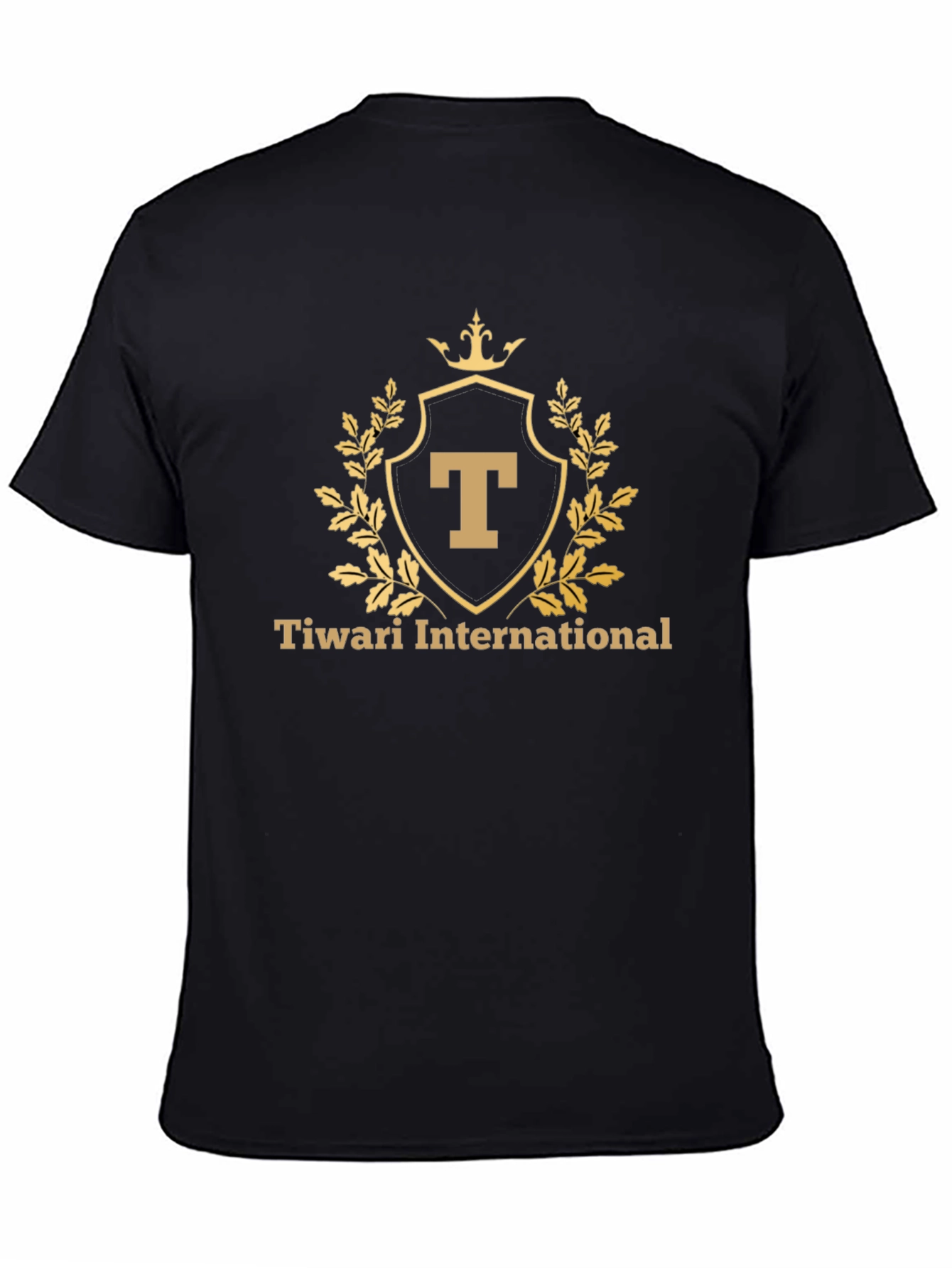 Tiwari International Graphic Tee - Black