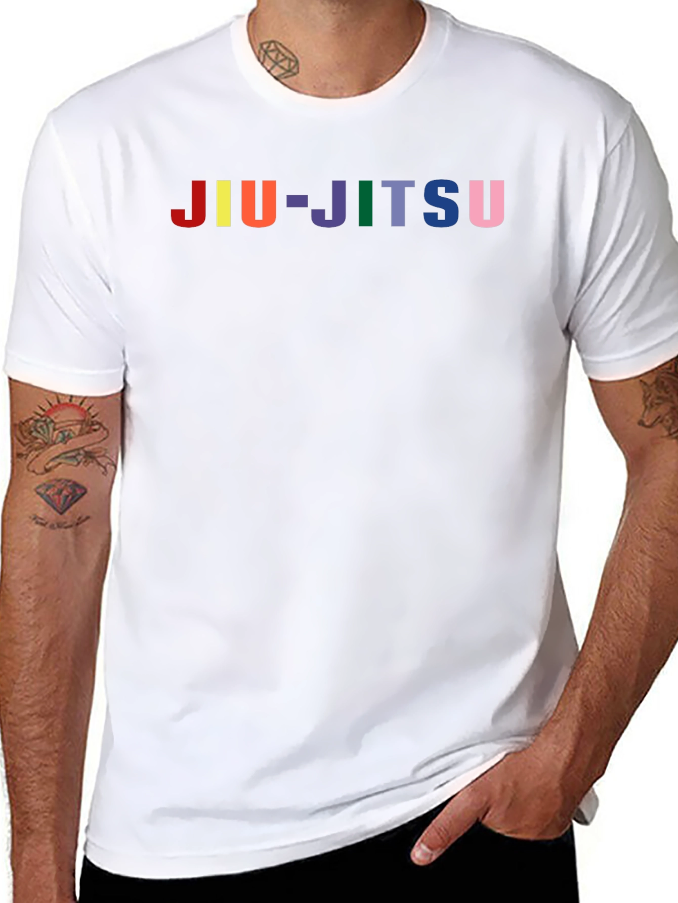 Rainbow Jiu-Jitsu Graphic Tee