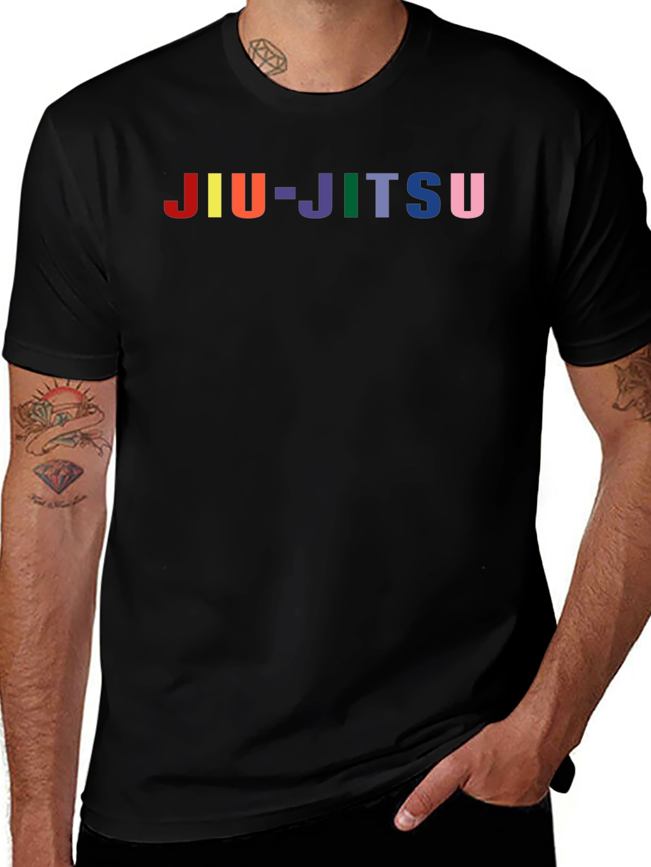 Rainbow Jiu-Jitsu Graphic Tee