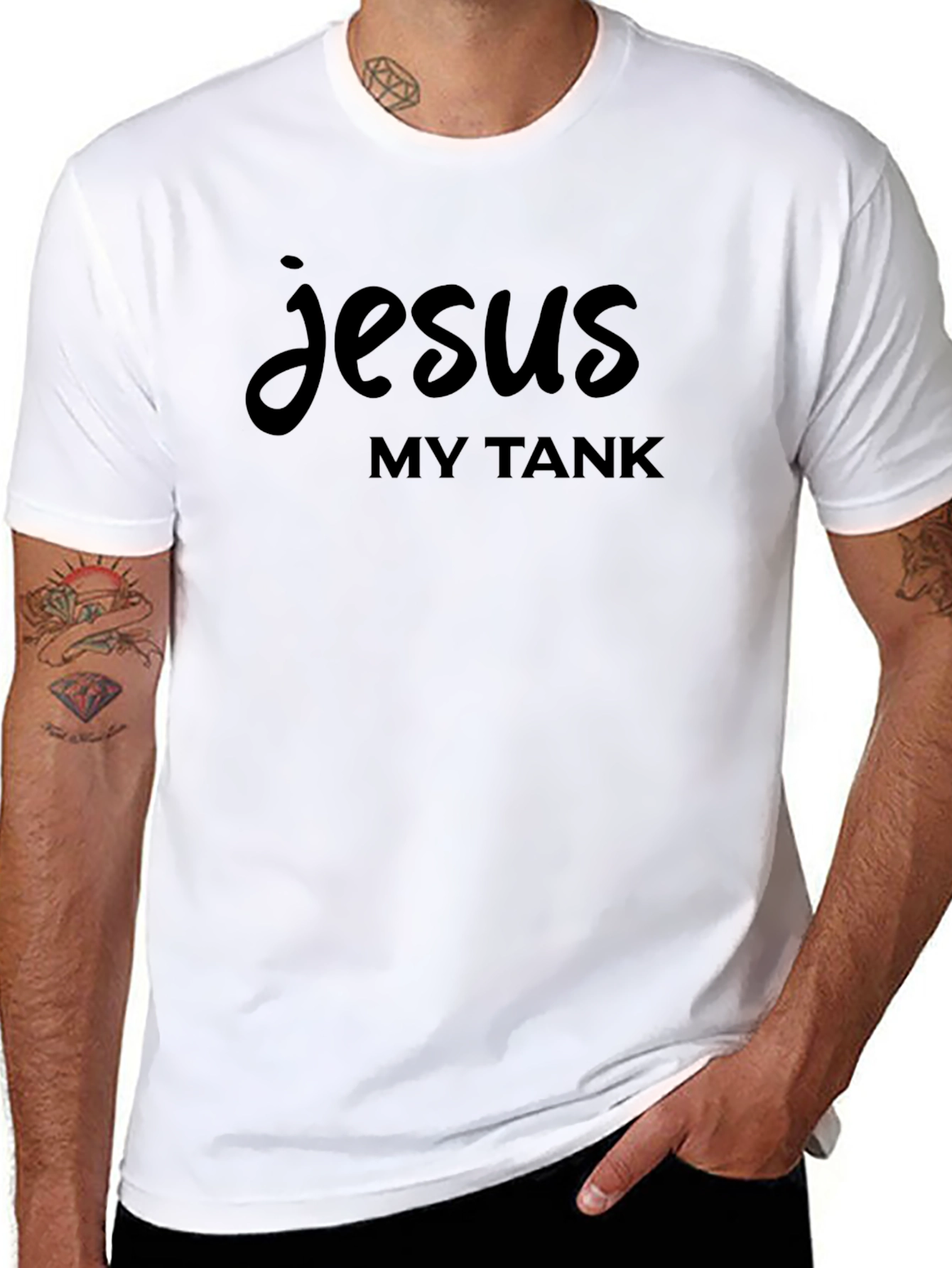 Jesus My Tank T-Shirt Christian Apparel