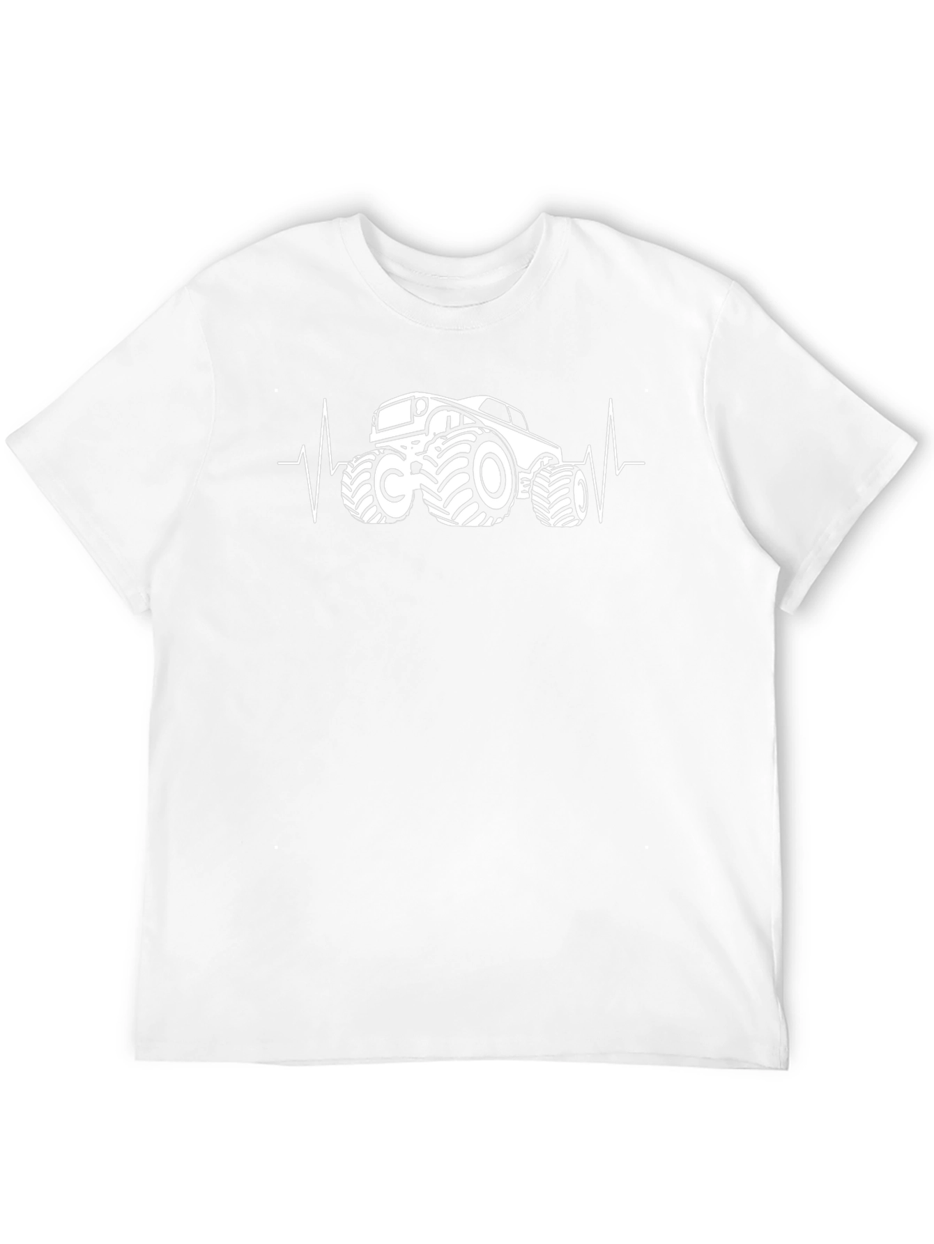 Monster Truck Heartbeat T-Shirt