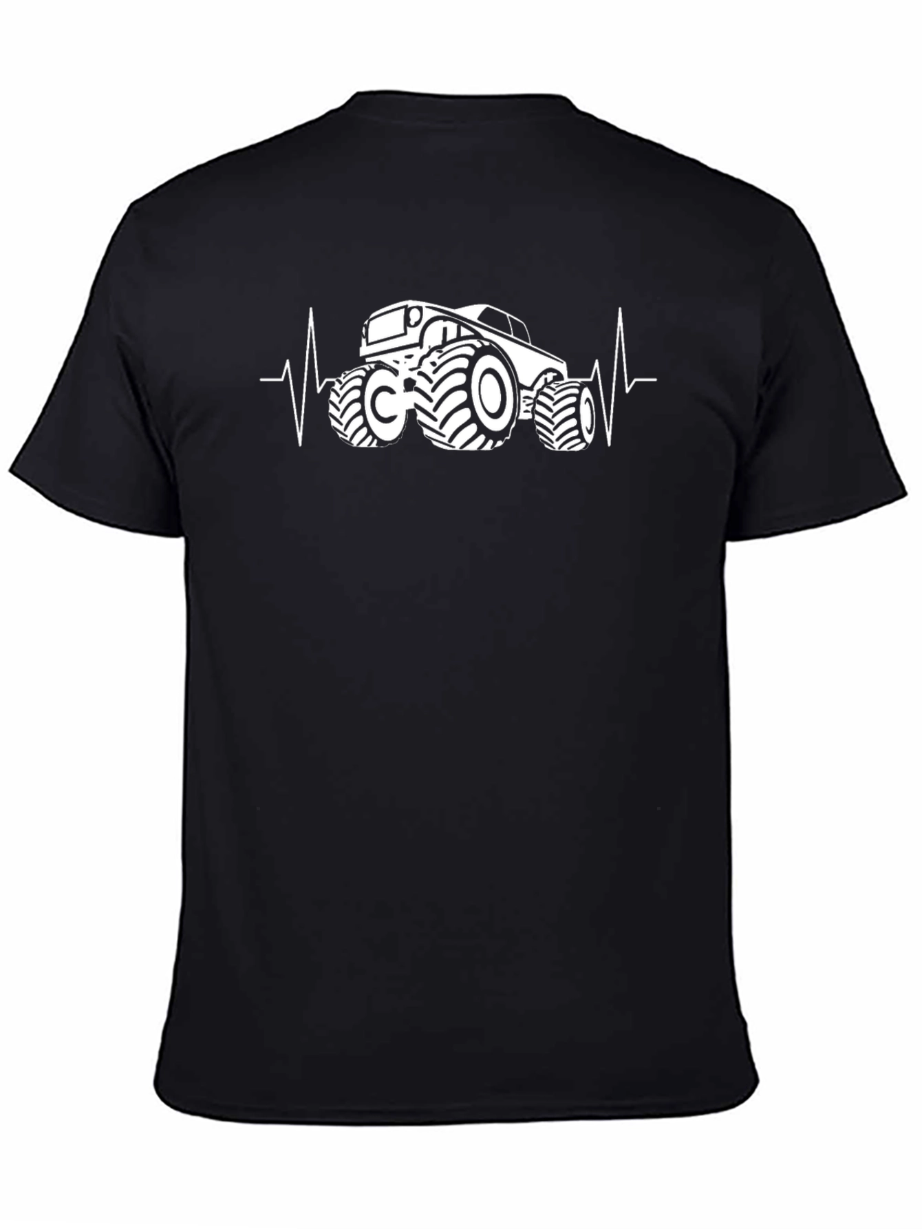 Monster Truck Heartbeat T-Shirt