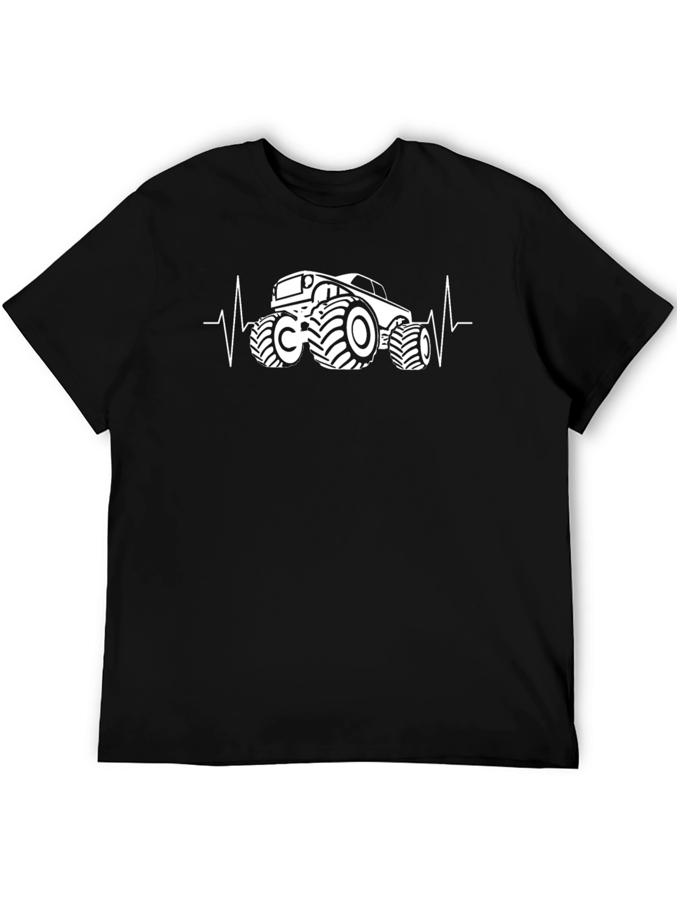 Monster Truck Heartbeat T-Shirt