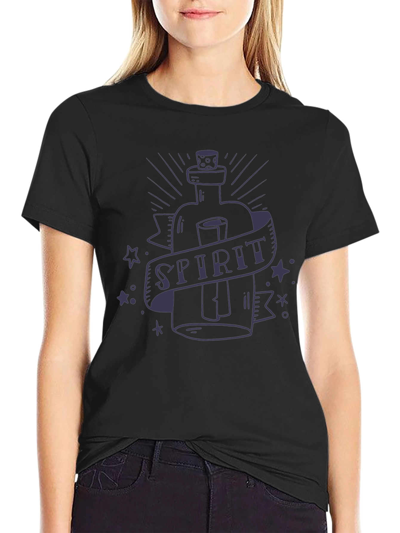 Spirit in a Bottle Graphic Tee - Black