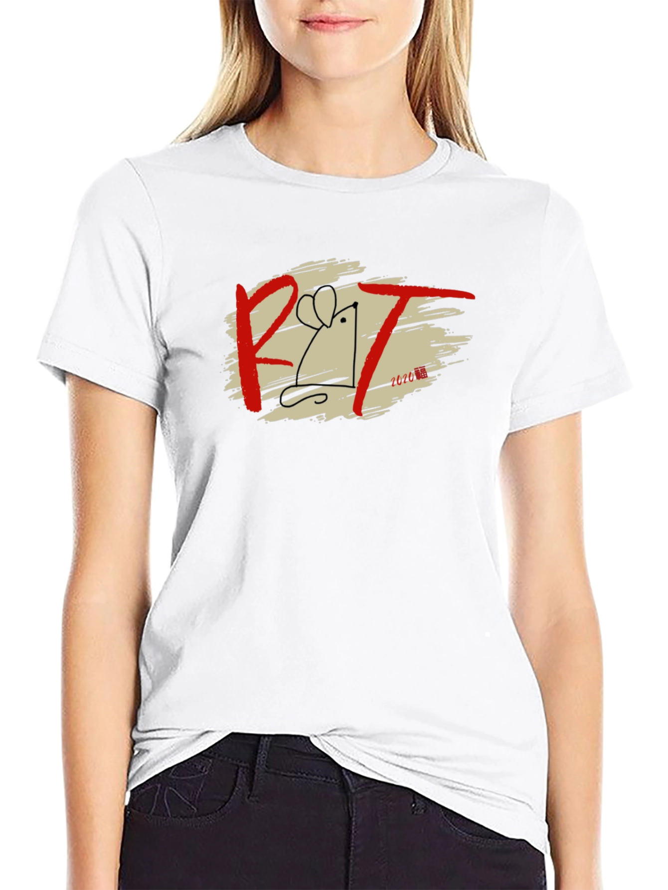 Rat T-Shirt Graphic Tee Animal Lover Shirt
