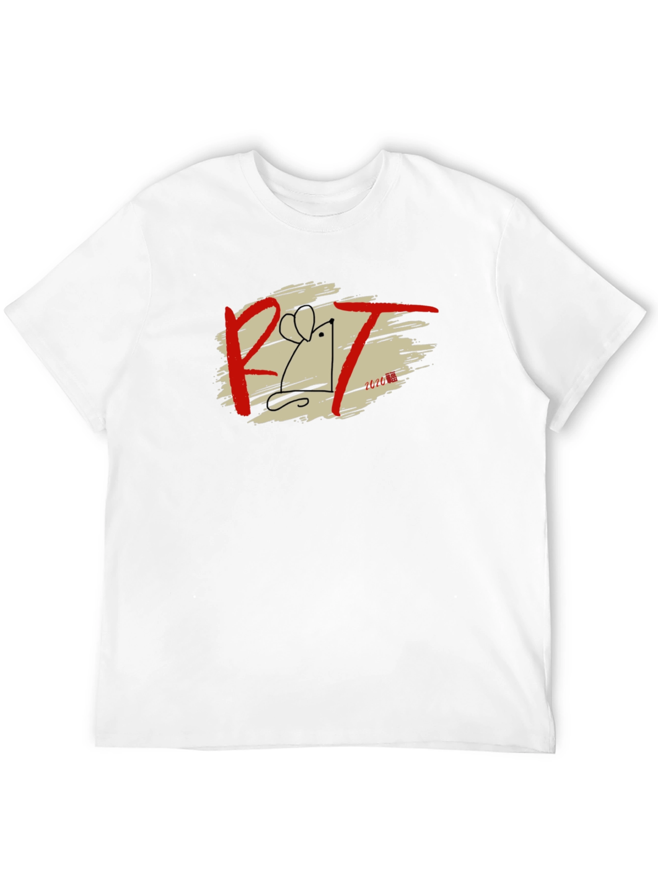 Rat T-Shirt Graphic Tee Animal Lover Shirt