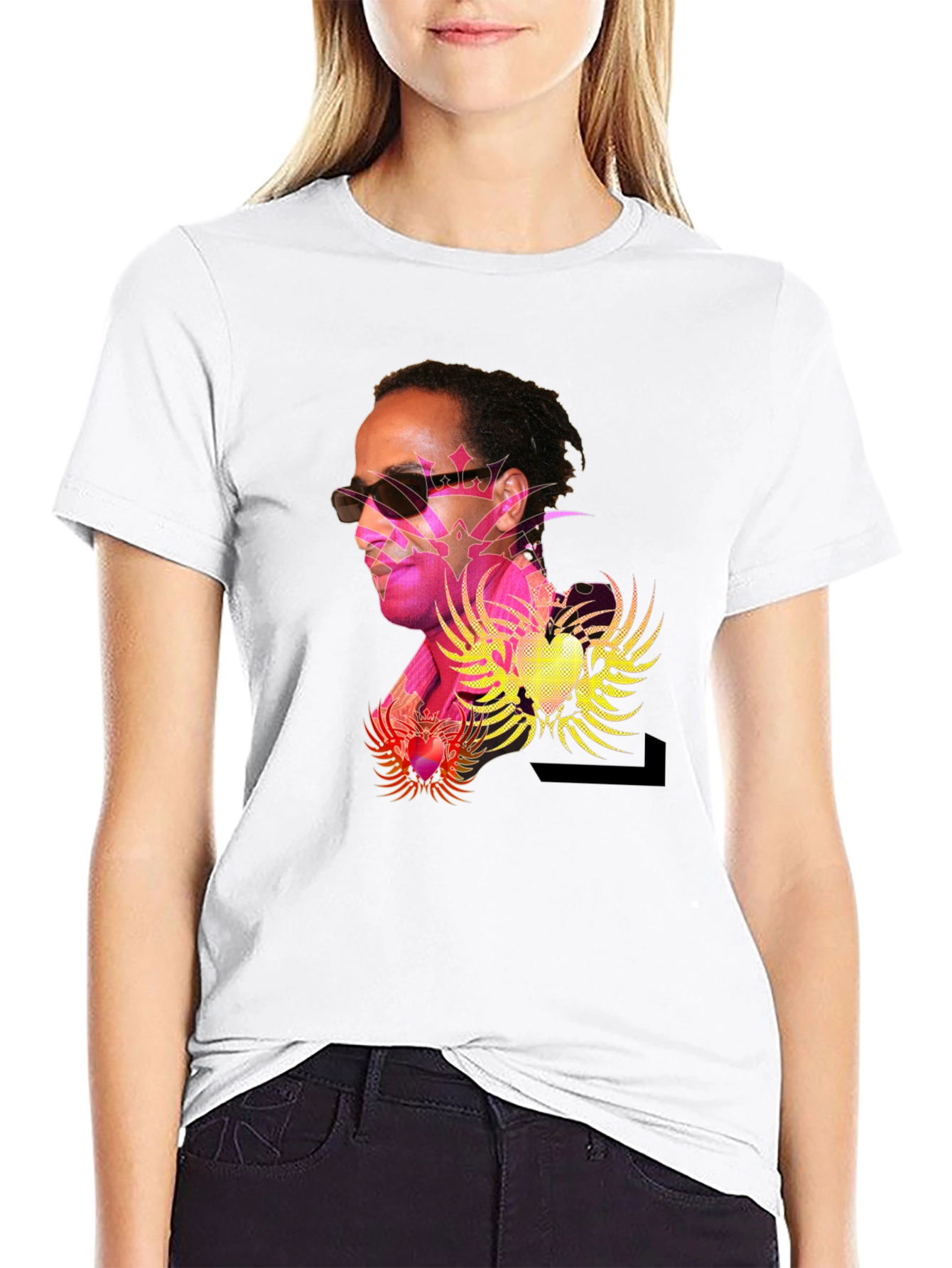 Graphic T-Shirt: Retro Pop Art Print