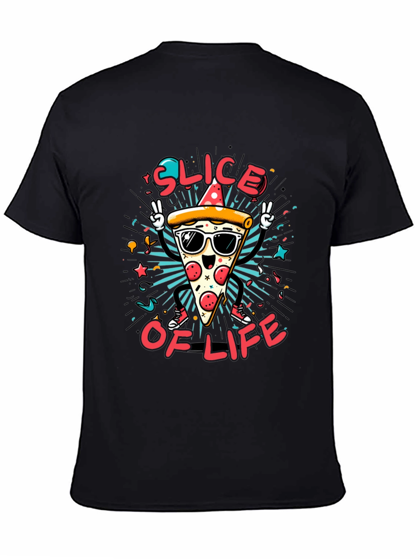 Pizza Slice of Life Graphic Tee