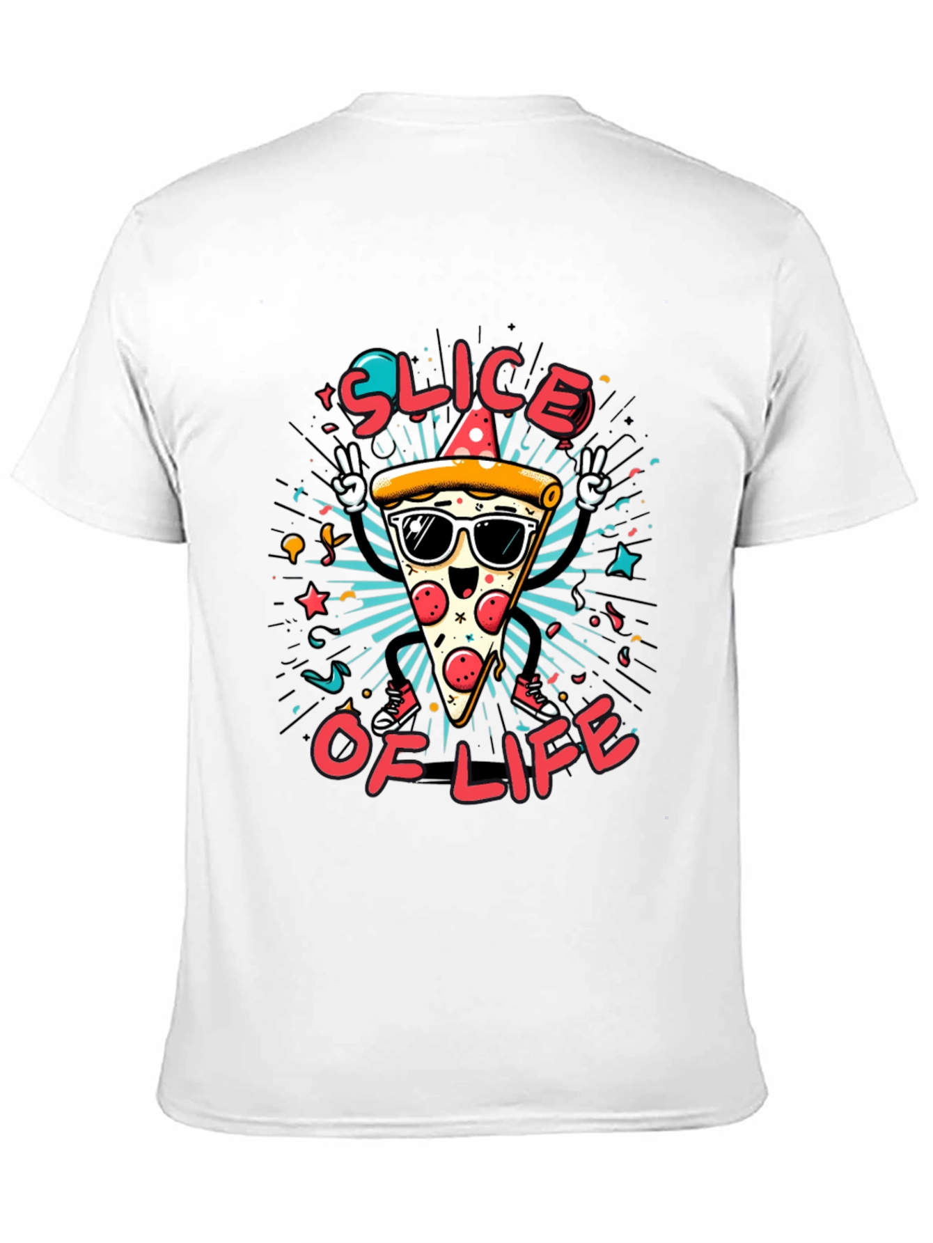 Pizza Slice of Life Graphic Tee