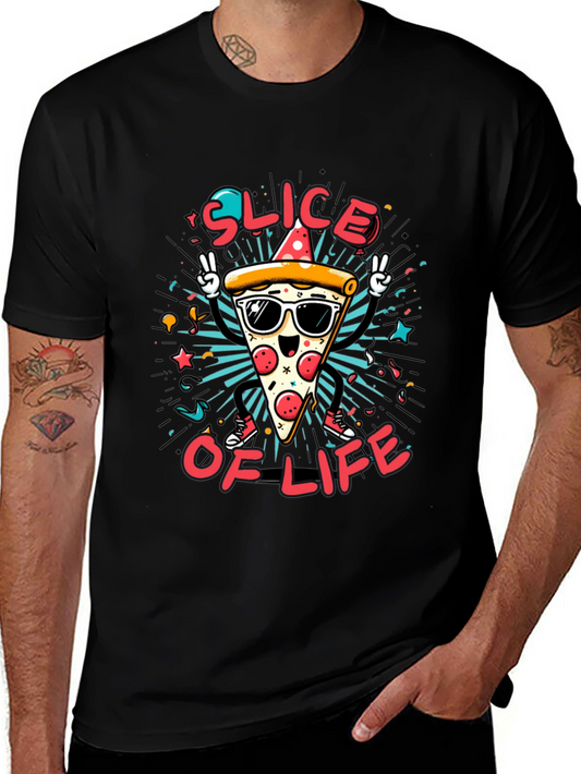 Pizza Slice of Life Graphic Tee