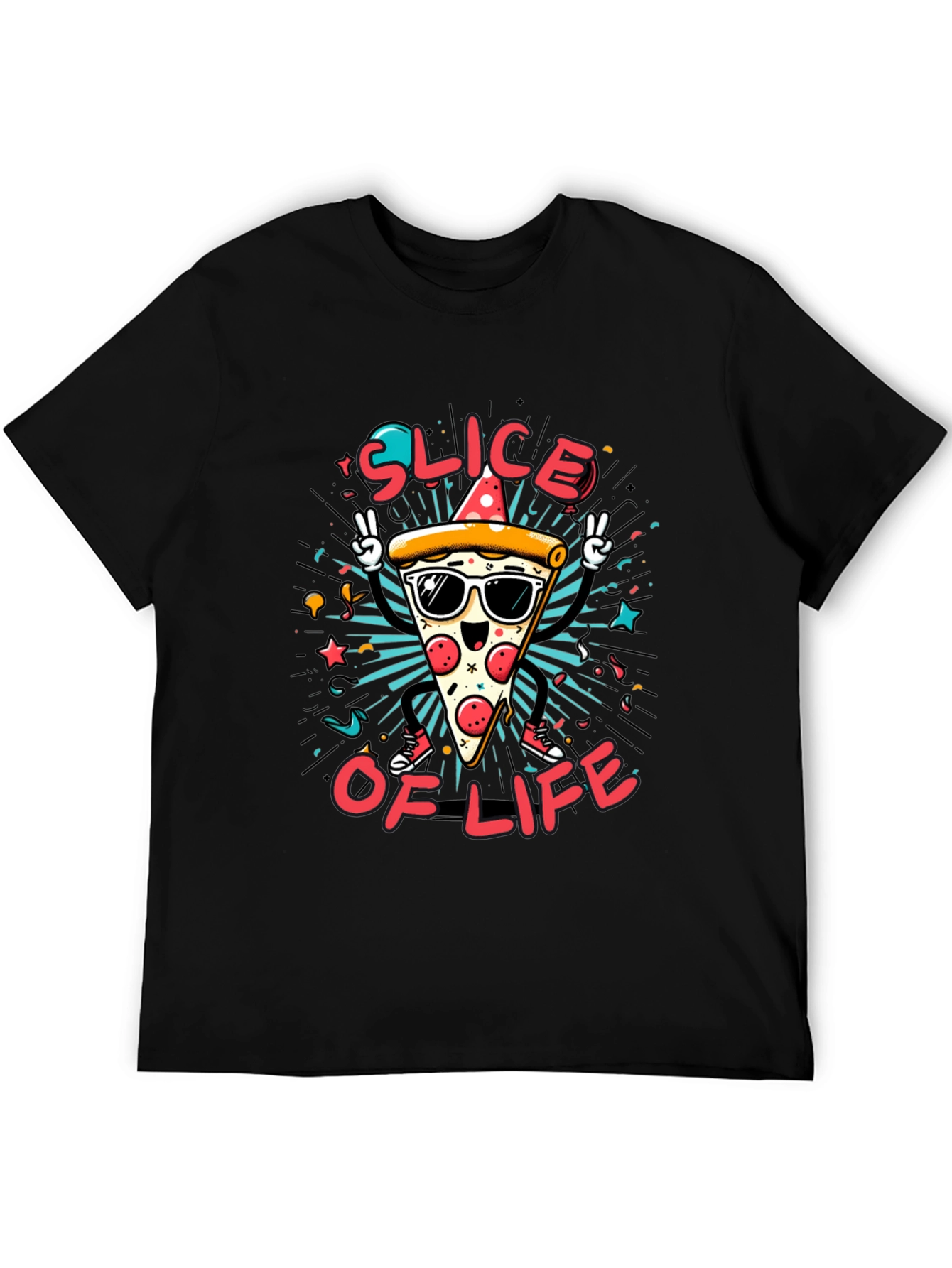 Pizza Slice of Life Graphic Tee