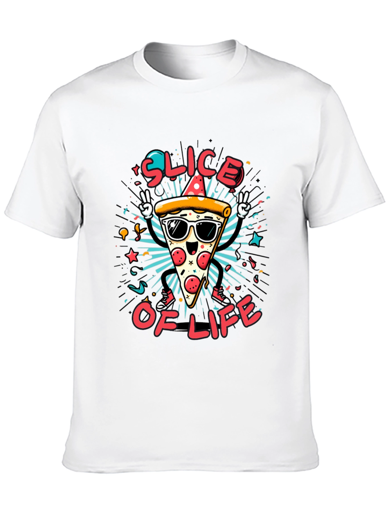 Pizza Slice of Life Graphic Tee