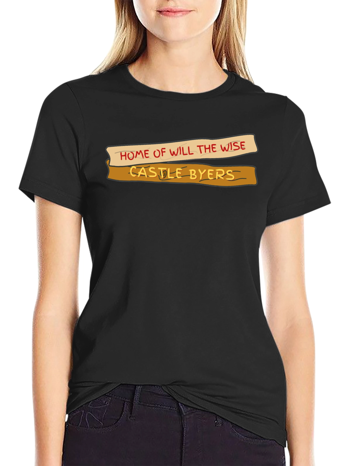 Castle Byers T-Shirt - Home of Will the Wise