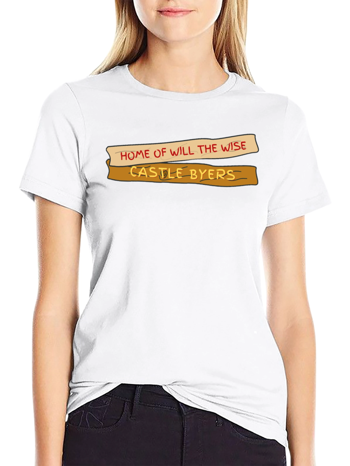 Castle Byers T-Shirt - Home of Will the Wise