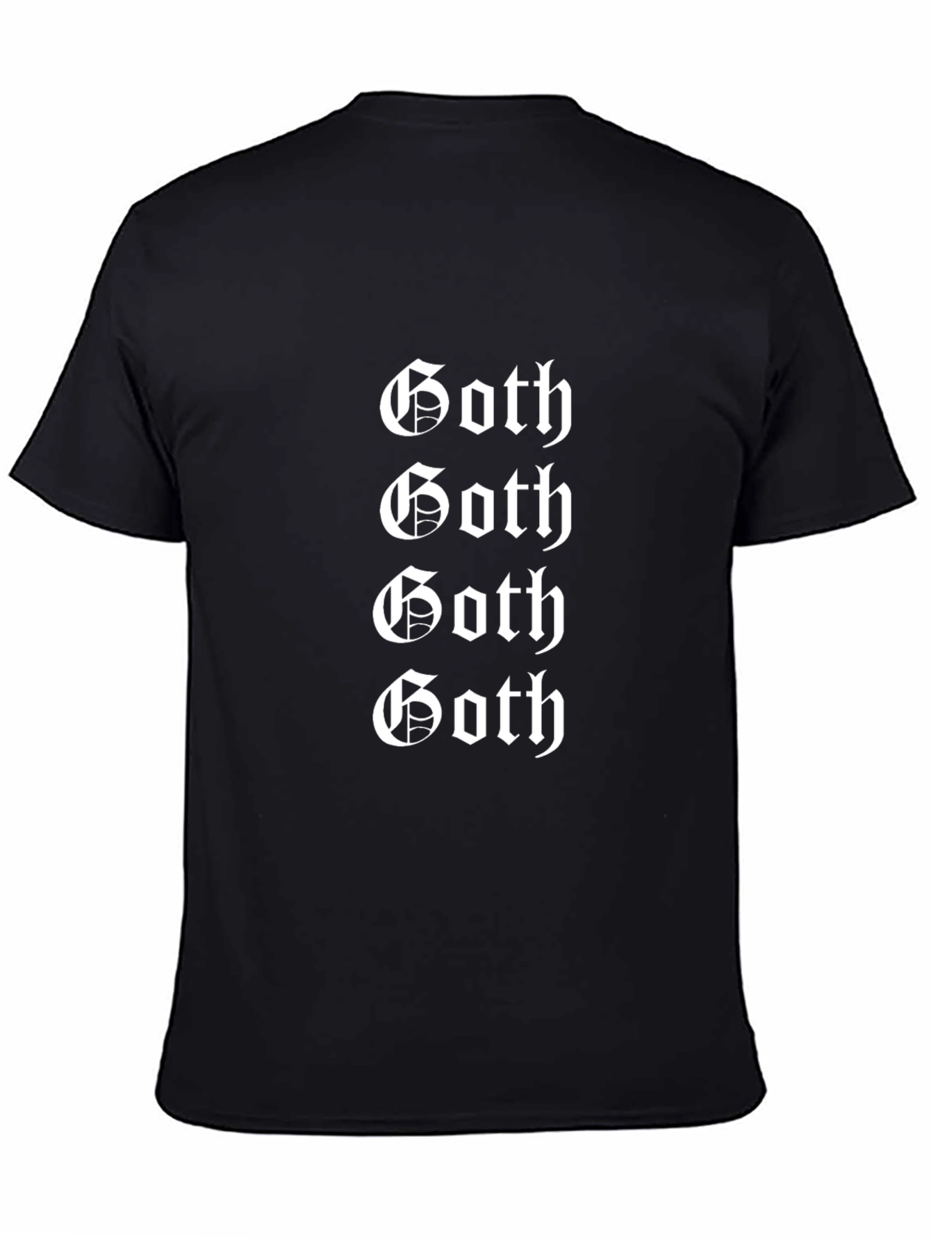 Goth T-Shirt - Bold Gothic Design