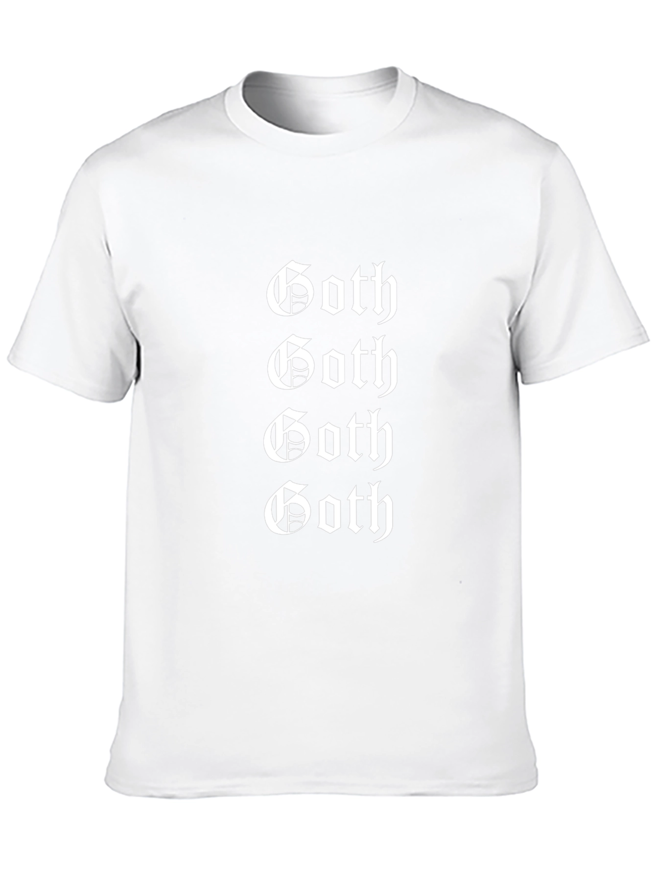 Goth T-Shirt - Bold Gothic Design